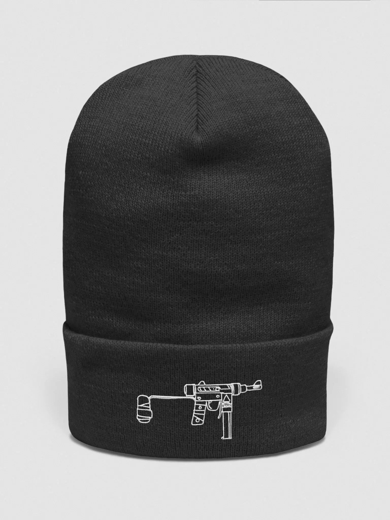 Rust Custom SMG Embroidered Beanie product image (18)