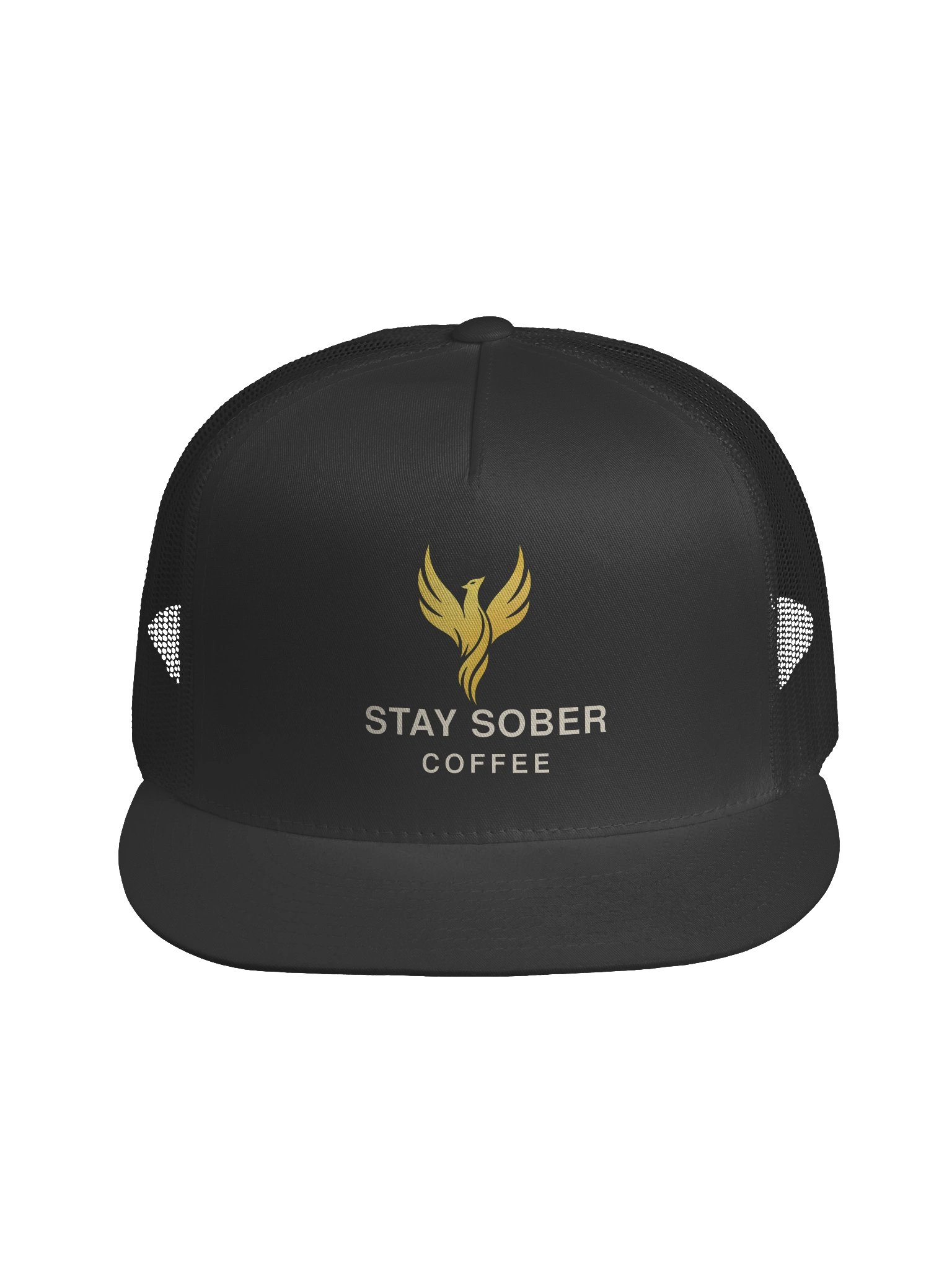 Stay Sober Coffee Phoenix Wordmark Trucker product image (3)