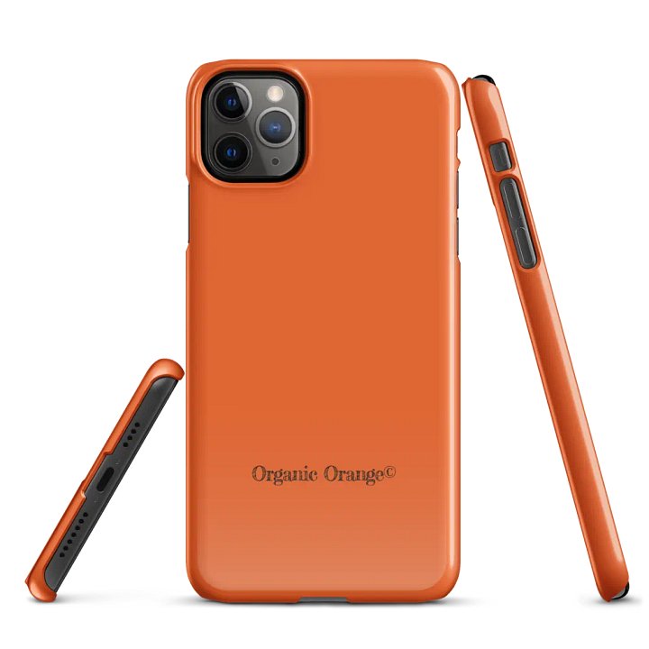 Organic Orange Snap Case for iPhone® product image (3)