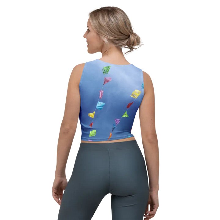 Papel Picado Crop Top Tank product image (2)