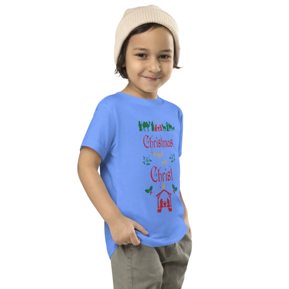 Christmas Begins With Christ Toddler T-Shirt product image (6)
