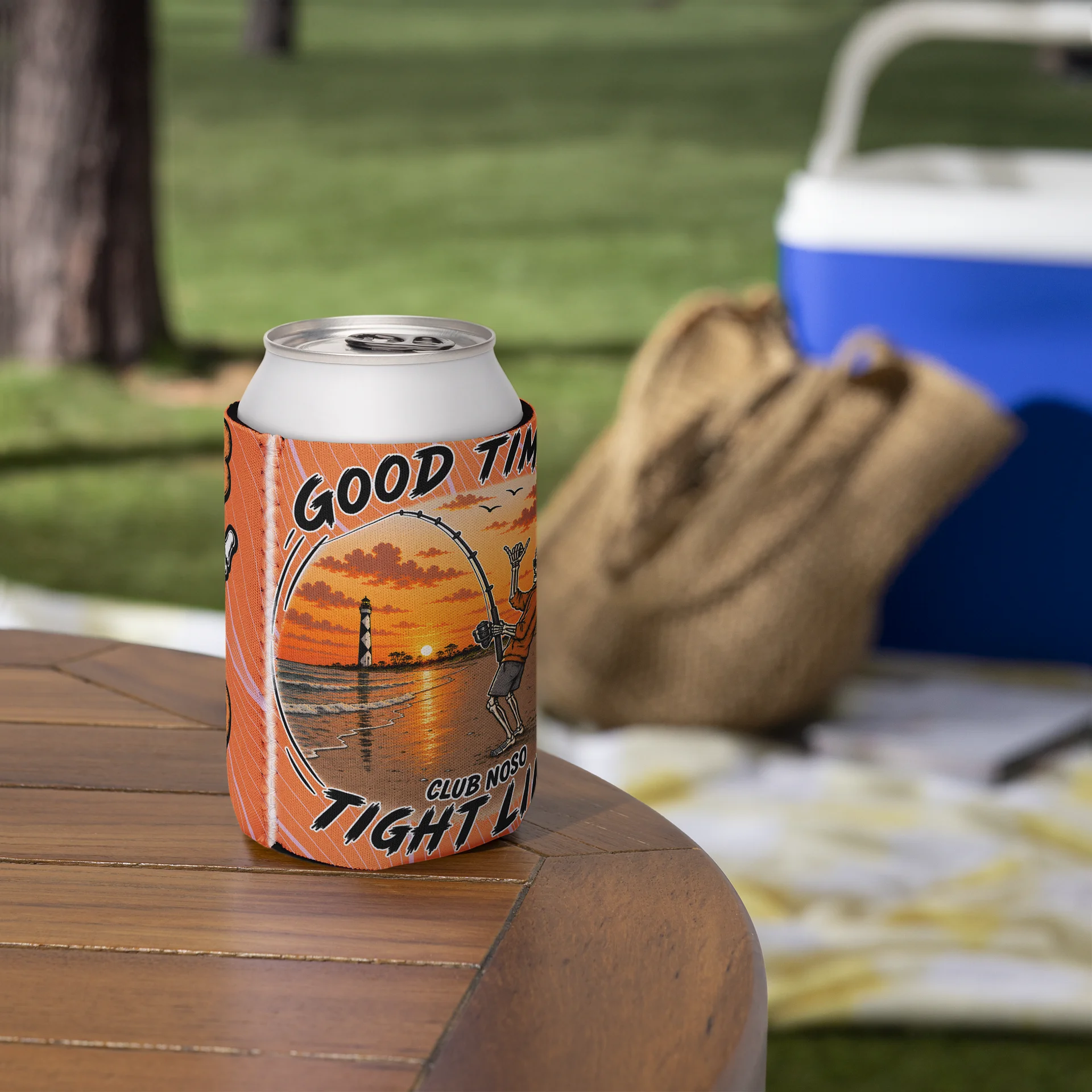 Good TImes and Tight Lines Coozie product image (6)