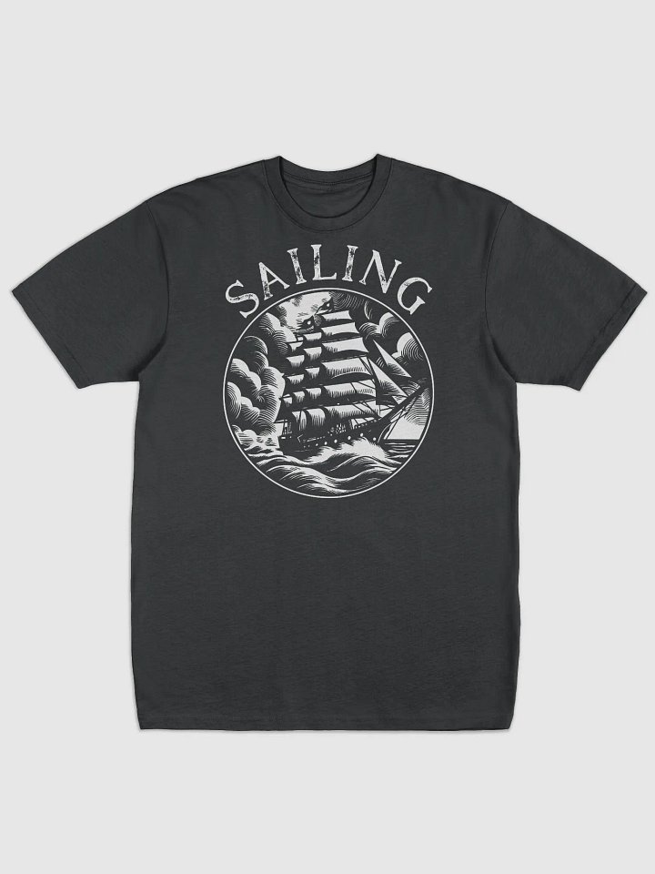 19th century sailing ship in rough seas product image (1)