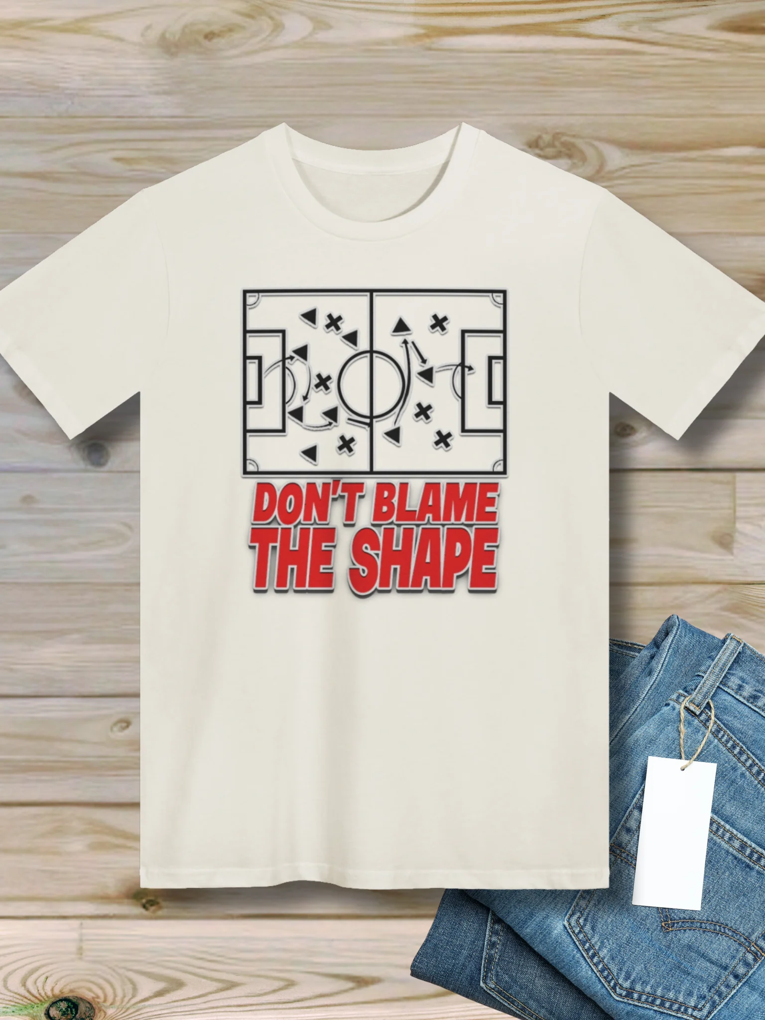 Dont Blame The Shape AS Colour Unisex Premium T-Shirt product image (10)