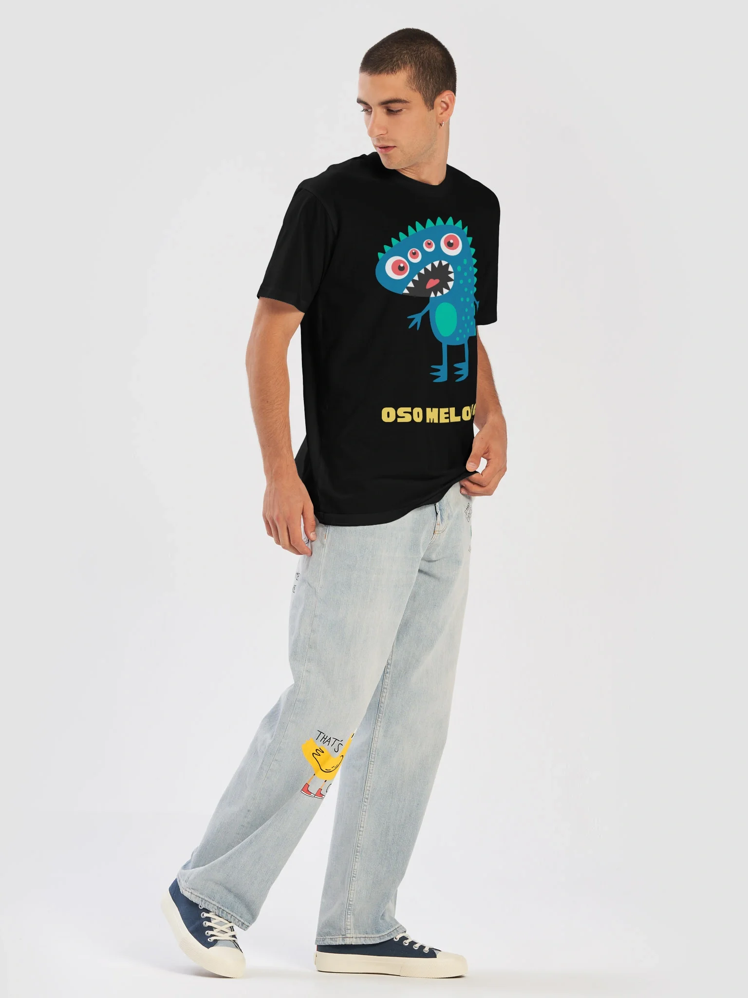 Oso Melodic Dino Monster Unisex T-shirt merchandise