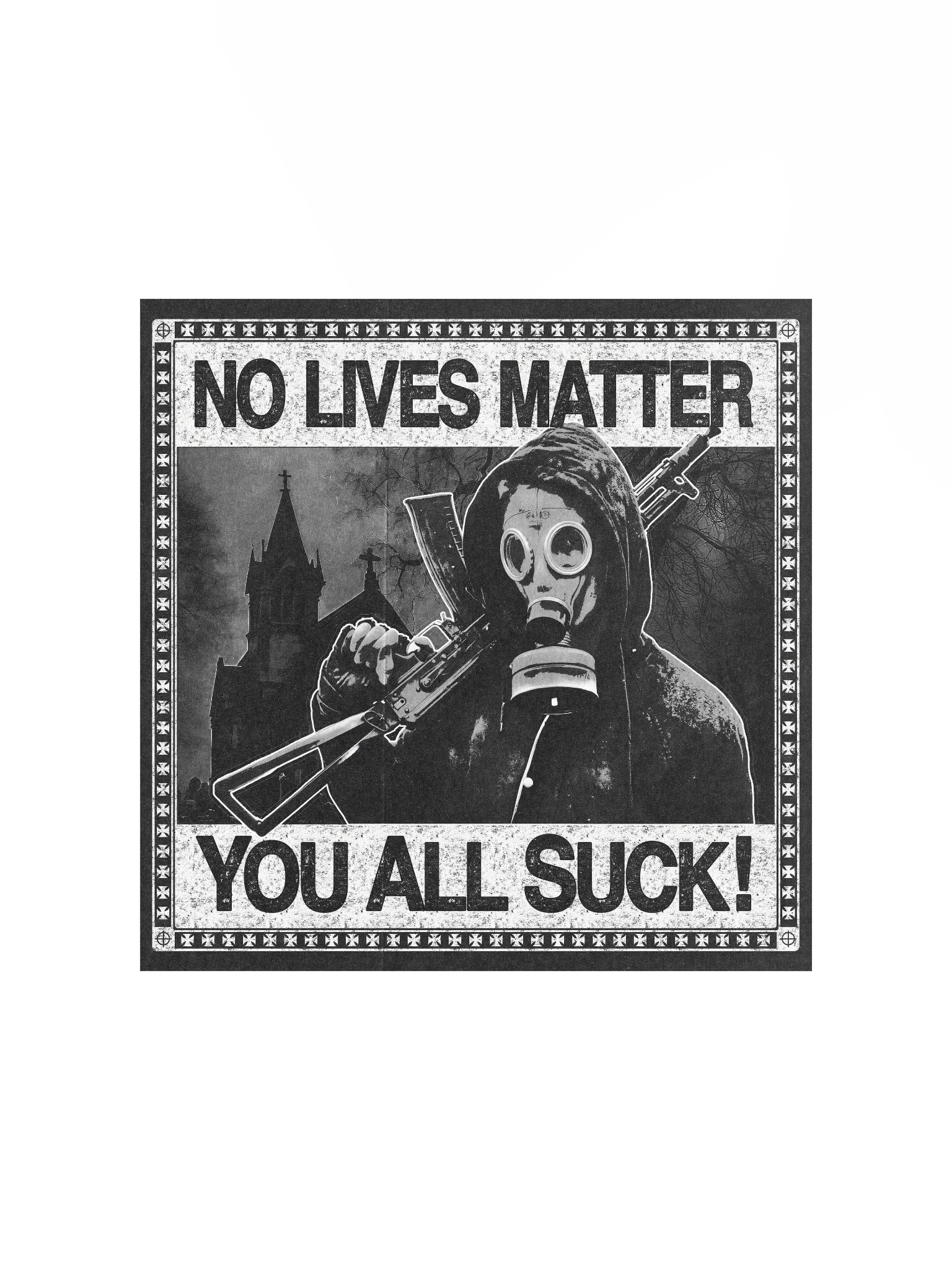 "NO LIVES MATTER" POSTER product image (3)