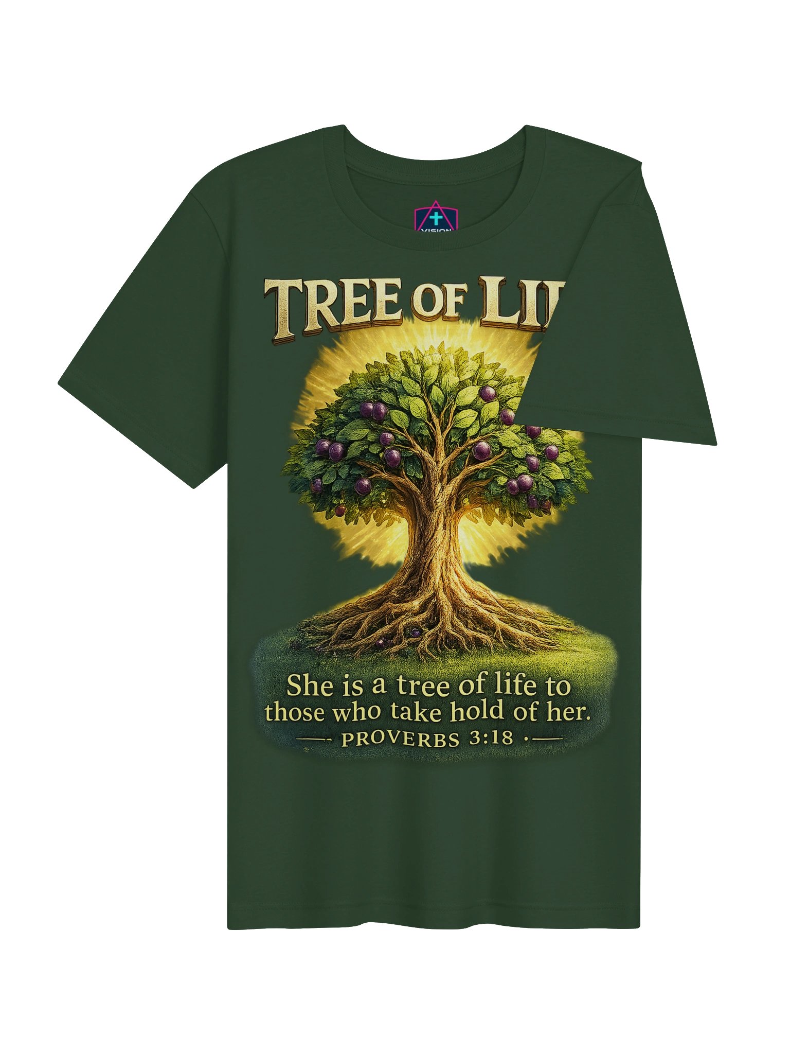 Tree of Life – Unisex Men’s and Women’s Christian Faith Classic Tee product image (15)