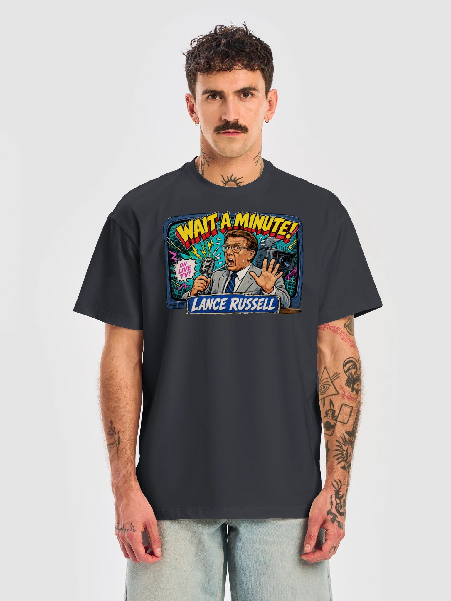LANCE RUSSELL RETRO STREETWEAR TEE product image (5)