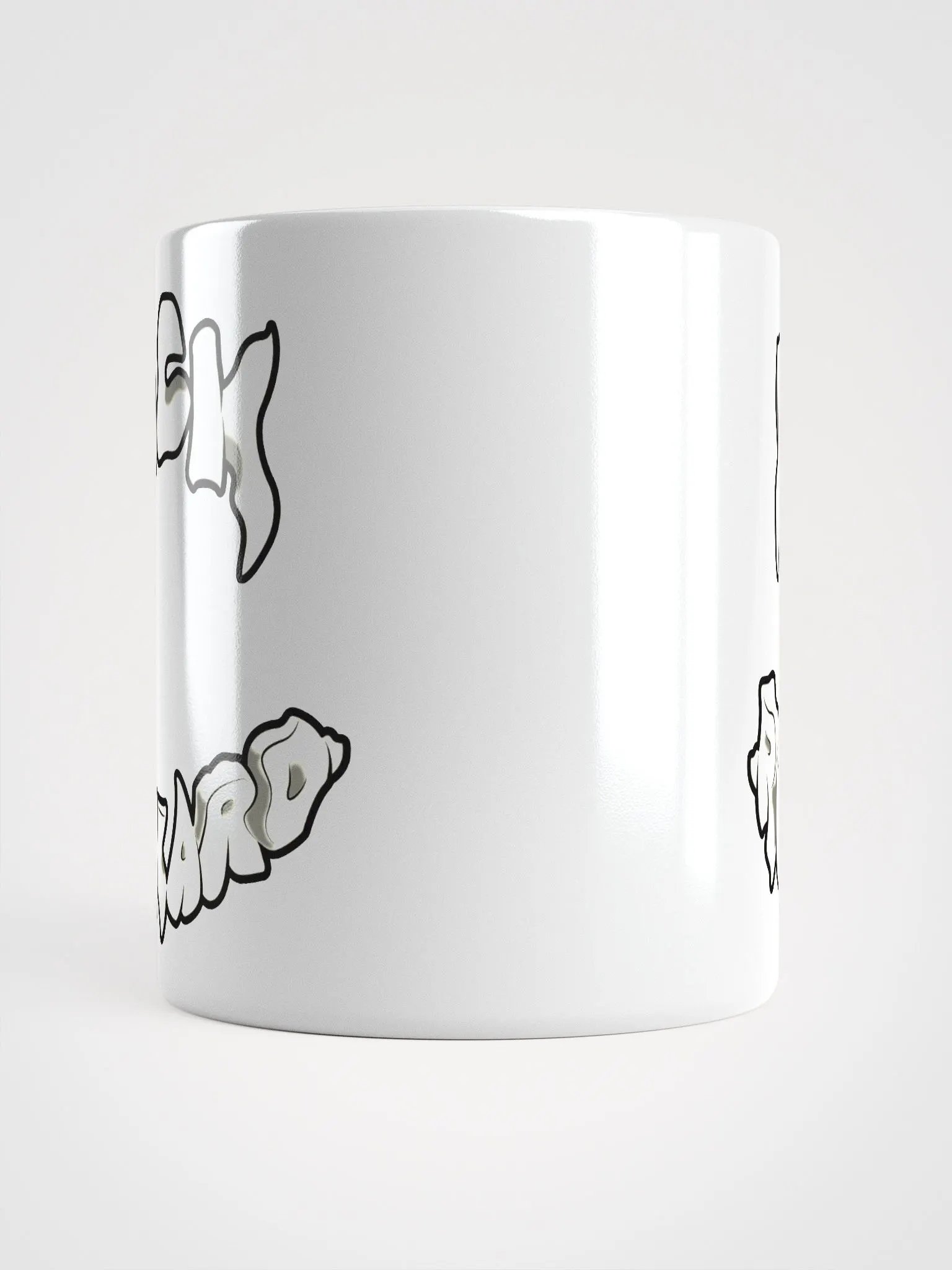 JUST THE TEETH Dick Reckard Teeth Logo Mug product image (5)