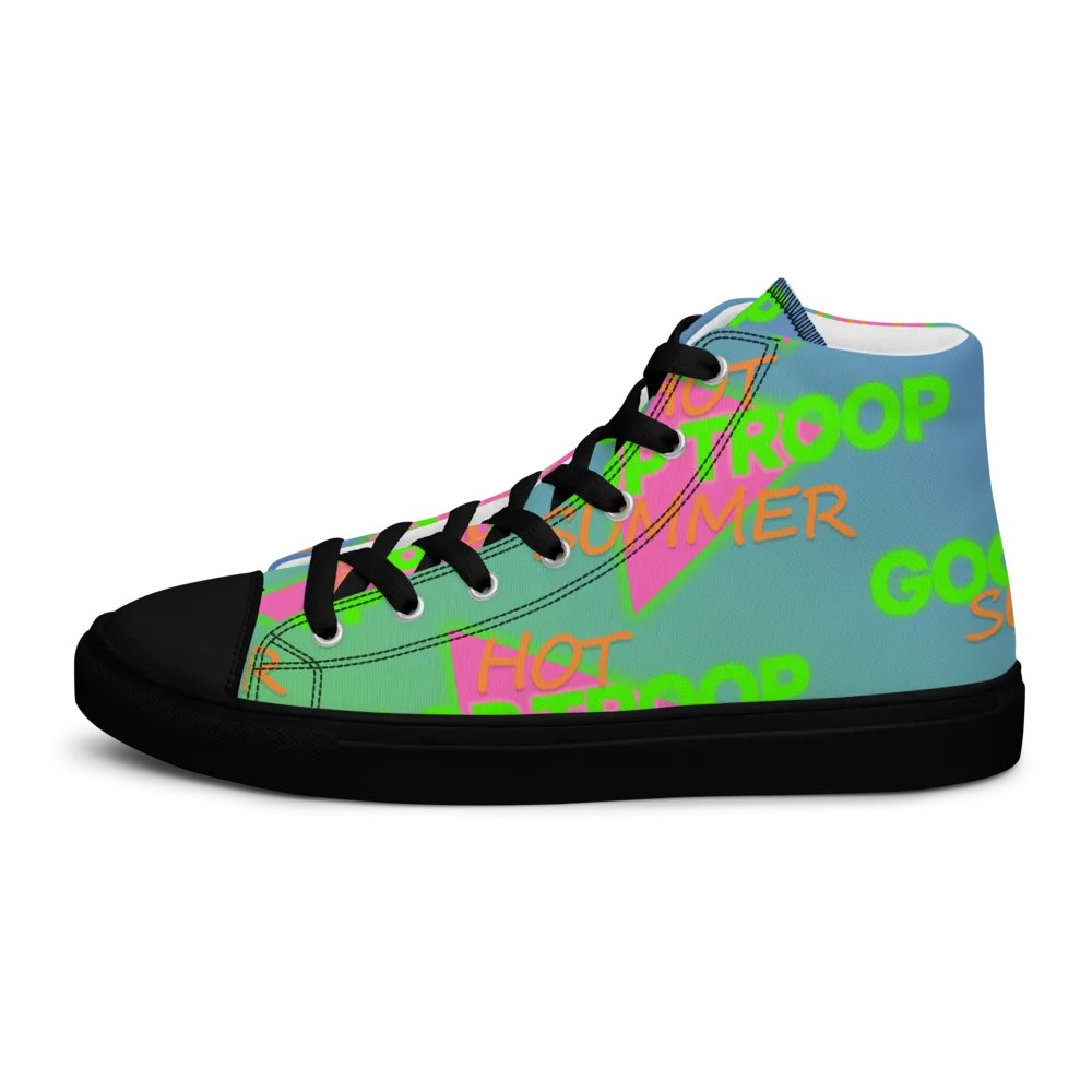 HGTS All-Over Print Canvas Shoes product image (11)
