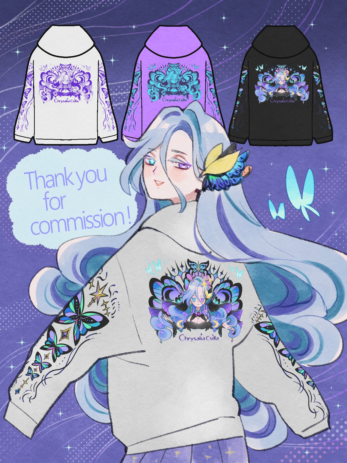 Chrysalia Birthday Hoodie Ver. MEMORIA product image (4)