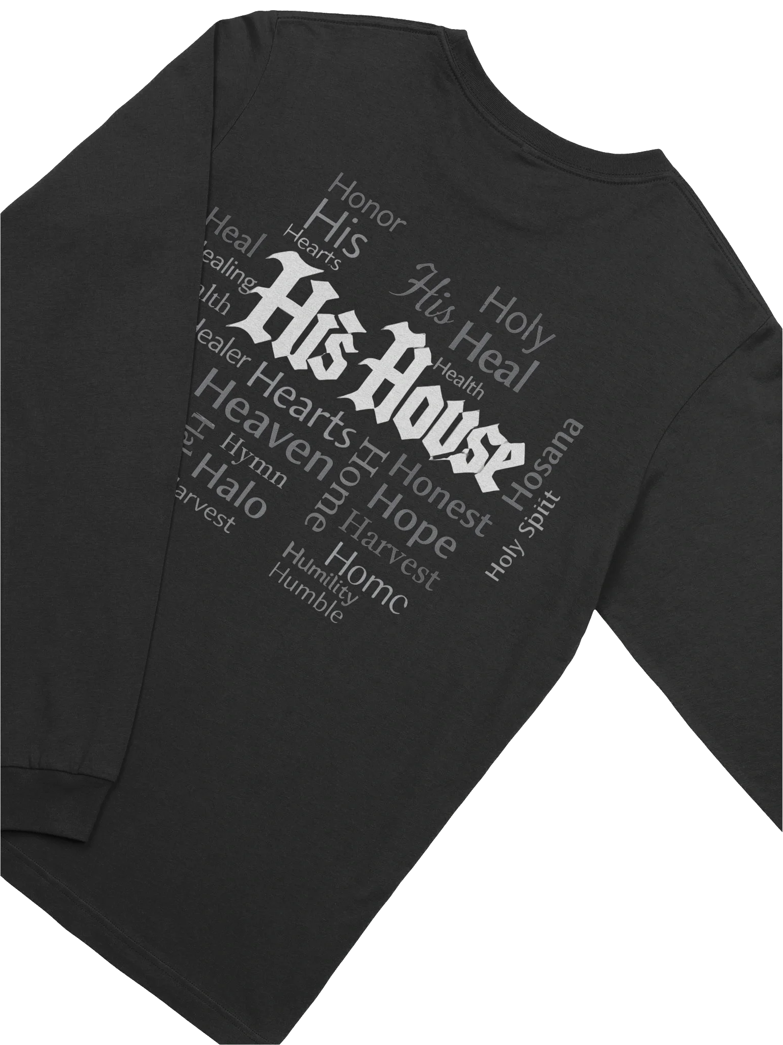 His House Unisex "Heavenly H" Supersoft Long Sleeve T-Shirt by His House