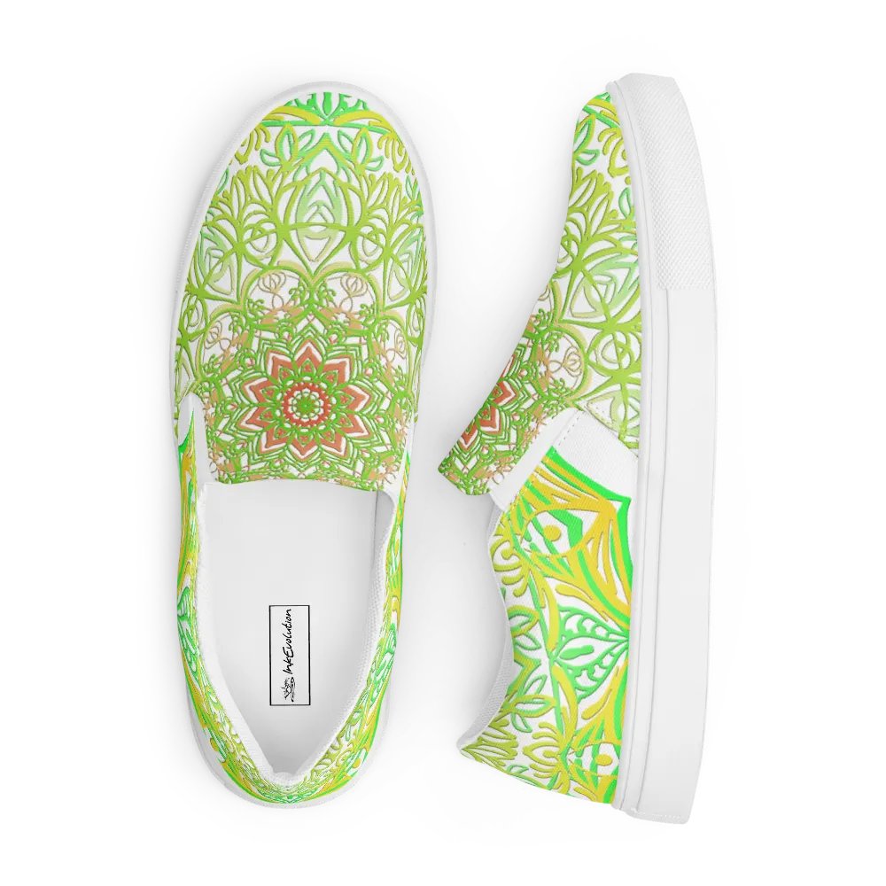 Mystical Mandala Slip-Ons product image (3)