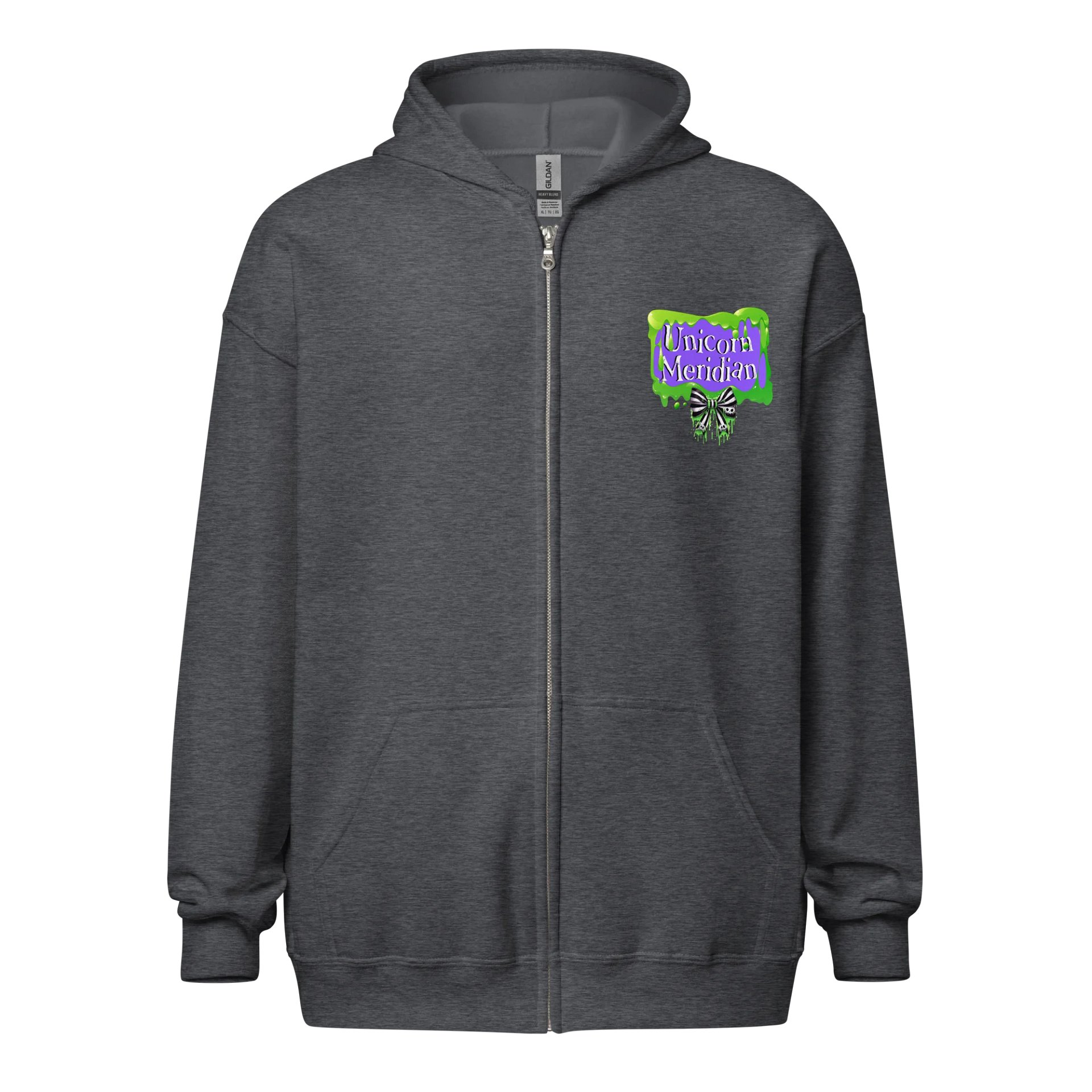 [UM Designs] Showtime Sandworm- Unisex Graphic Zip Hoodie product image (2)