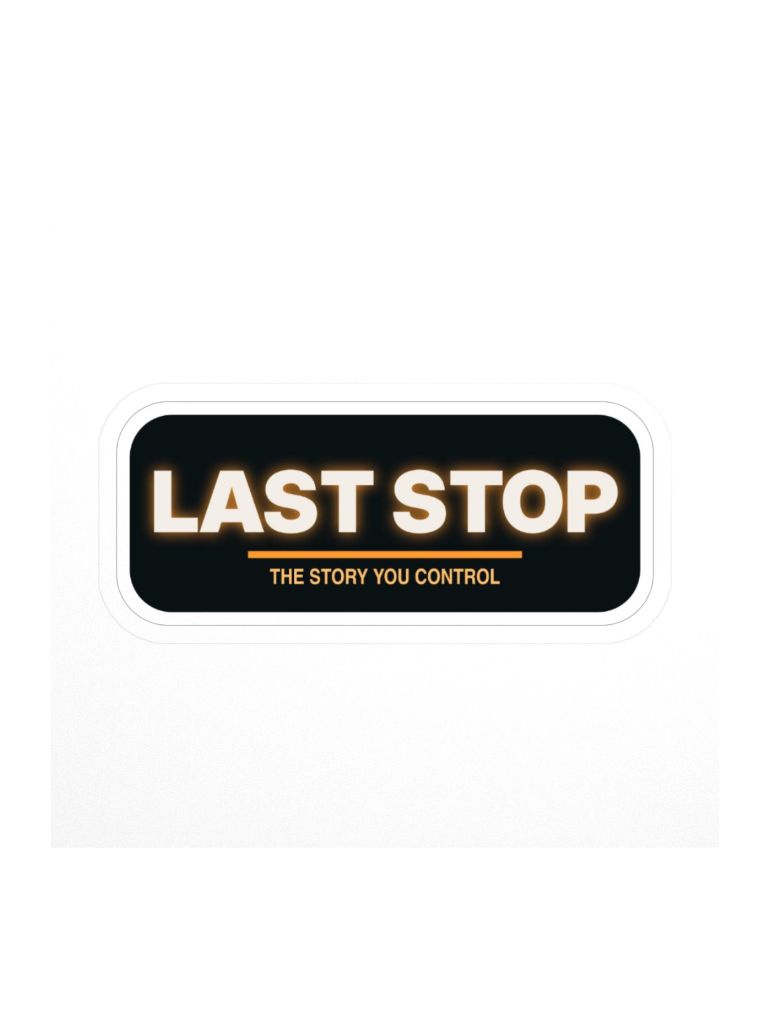 LAST STOP Logo Sticker product image (1)