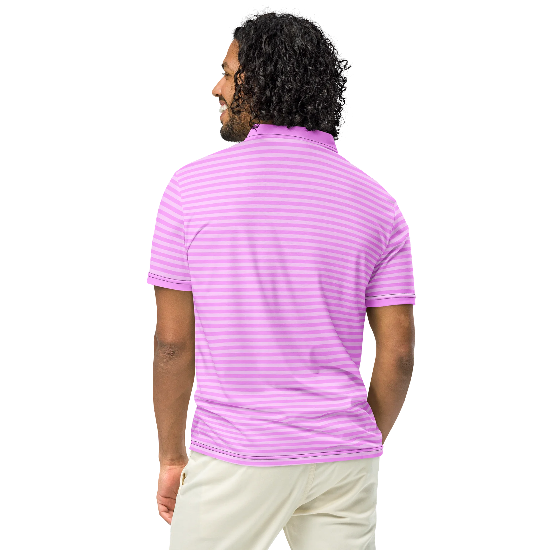 Pink Stripped Polo product image (5)