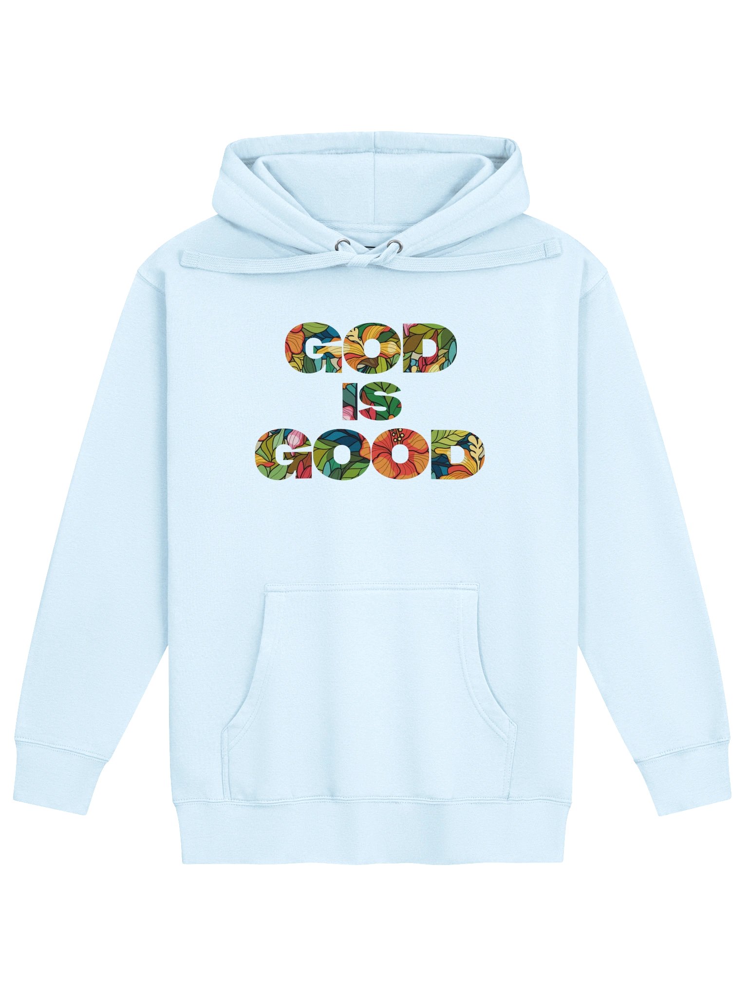God is Good Floral Hoodie product image (4)