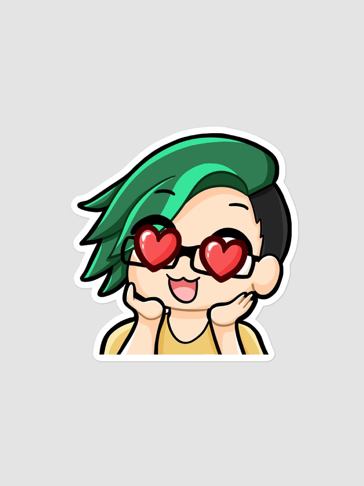 Kananers Heart Eyes V2 Sticker product image (1)