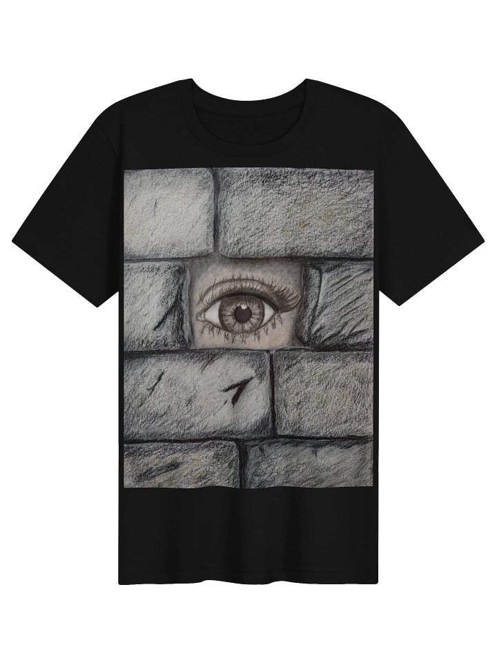 "Eye behind wall" T-Shirt. Women's Bella+Canvas Supersoft T-Shirt product image (1)