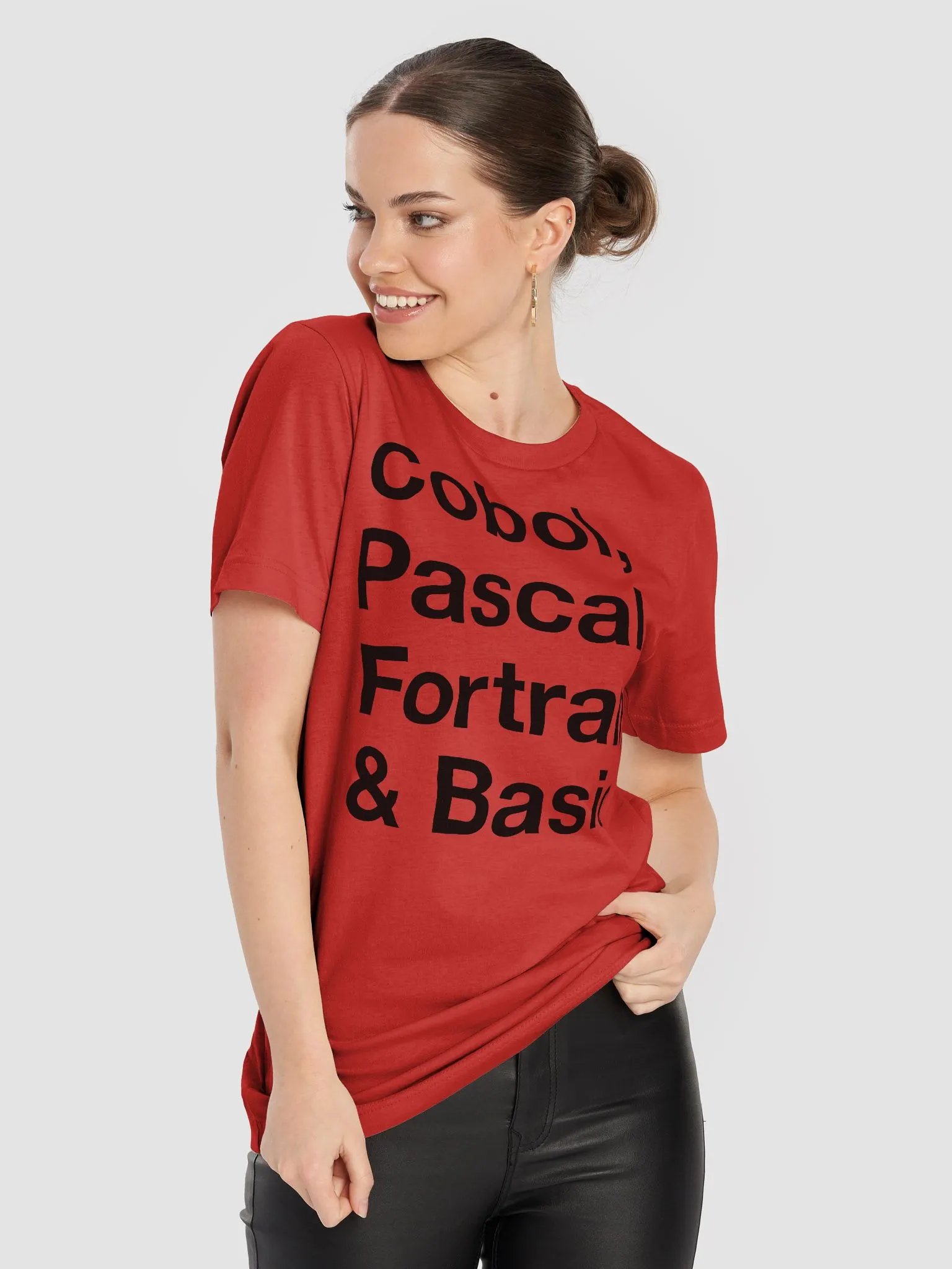 Vintage Programming Shirt - COBOL PASCAL FORTRAN BASIC Retro Computer Programmer Gift product image (8)