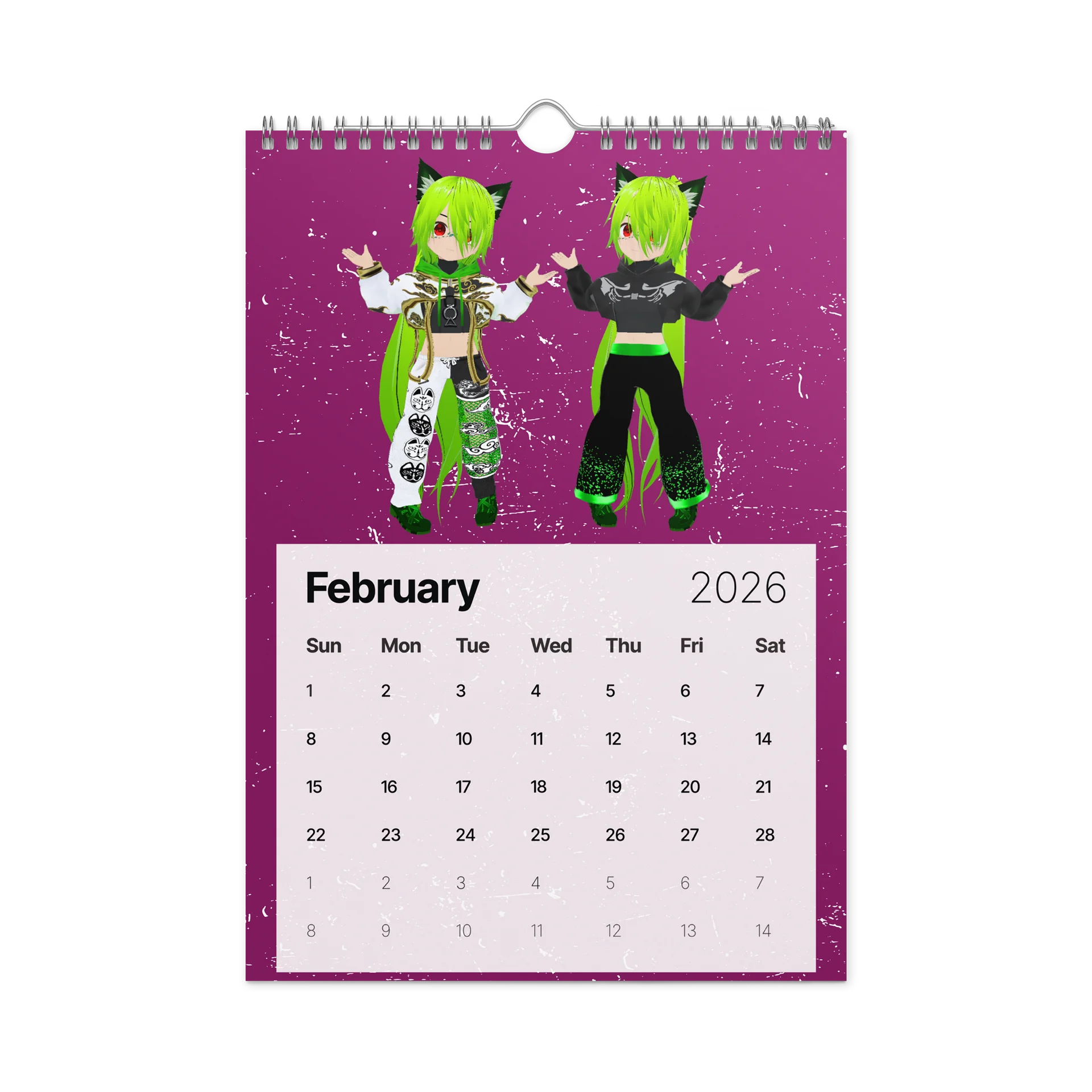 ADHD Brain Calendar!! product image (5)