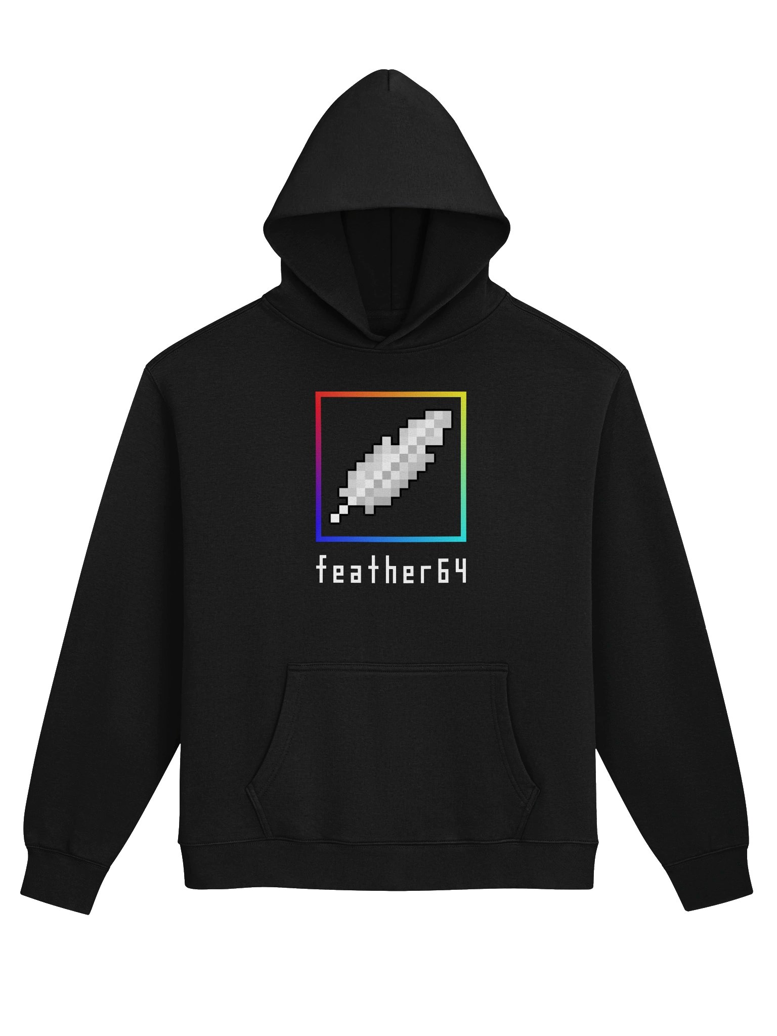 Feather64 Pullover Hoodie (Exposed Gamer) product image (1)