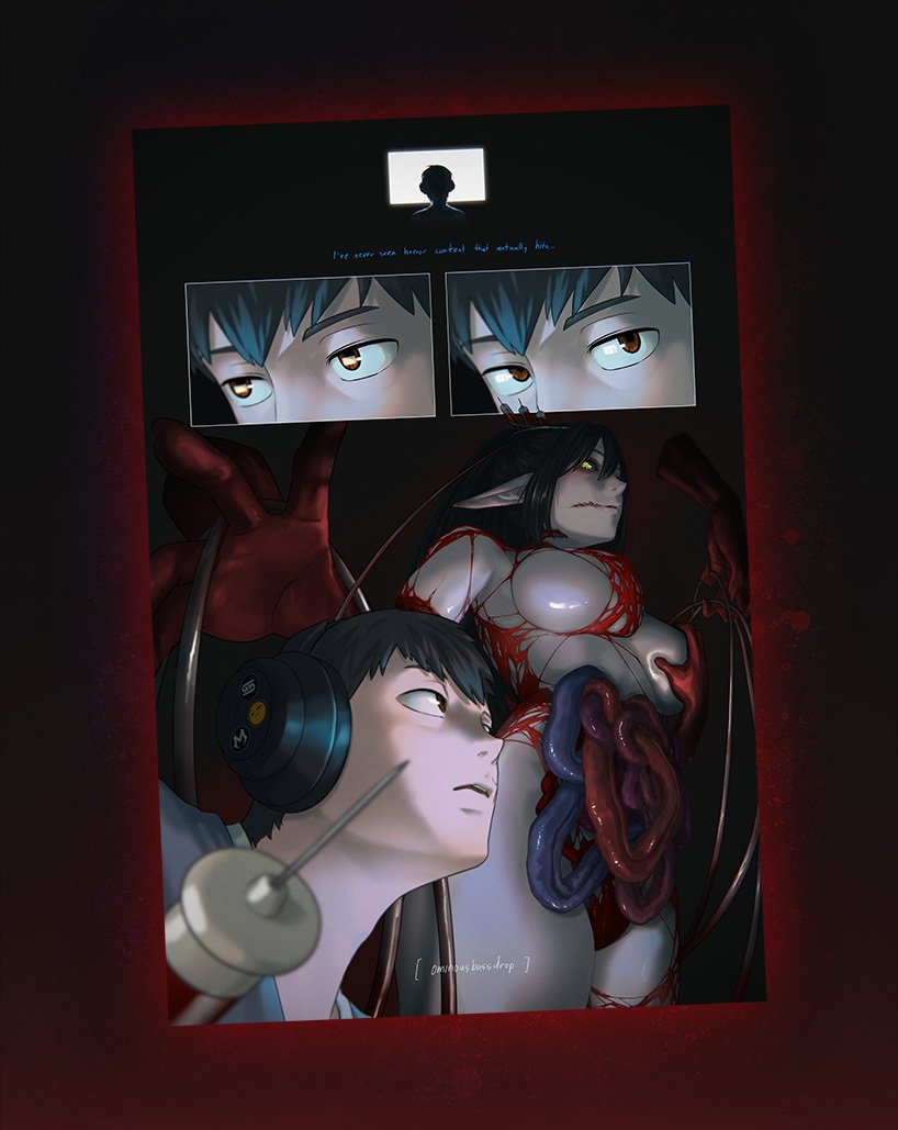 Layna "Crimson Bloom" Poster | by LevNikki20 product image (3)