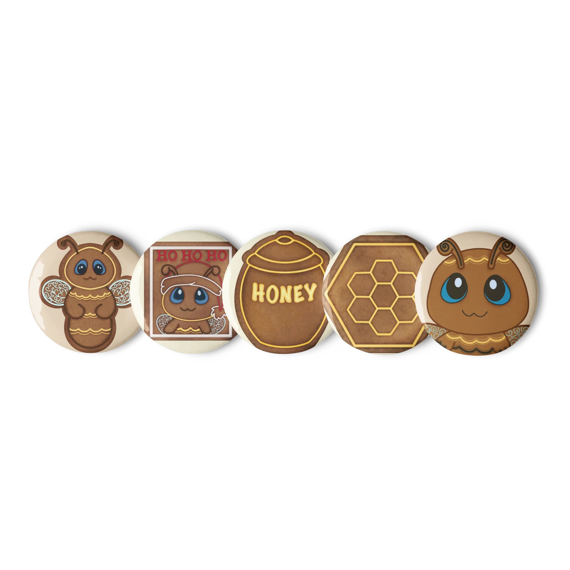 Gingerbee pins product image (1)