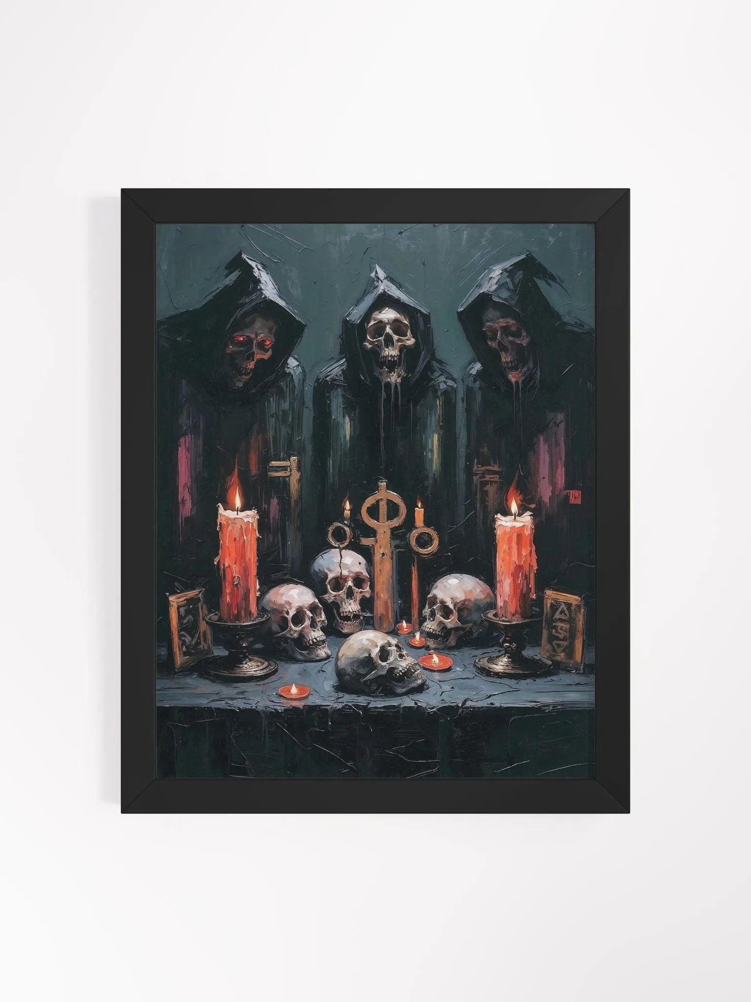 Gothic Ritualistic Framed Print product image (5)