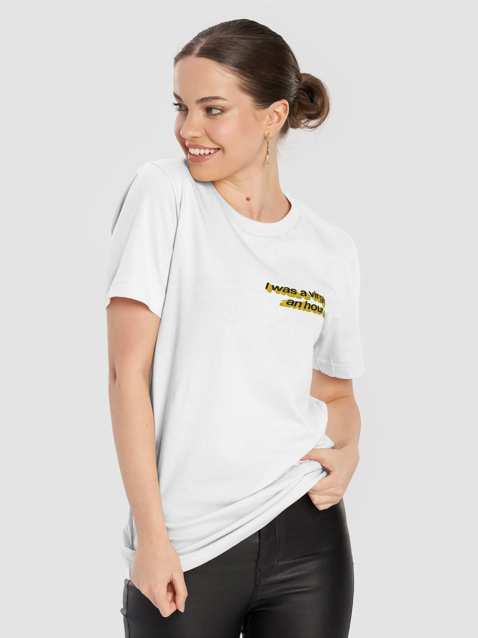 i was a virgin, an hour ago t-shirt (100% cotton) product image (8)
