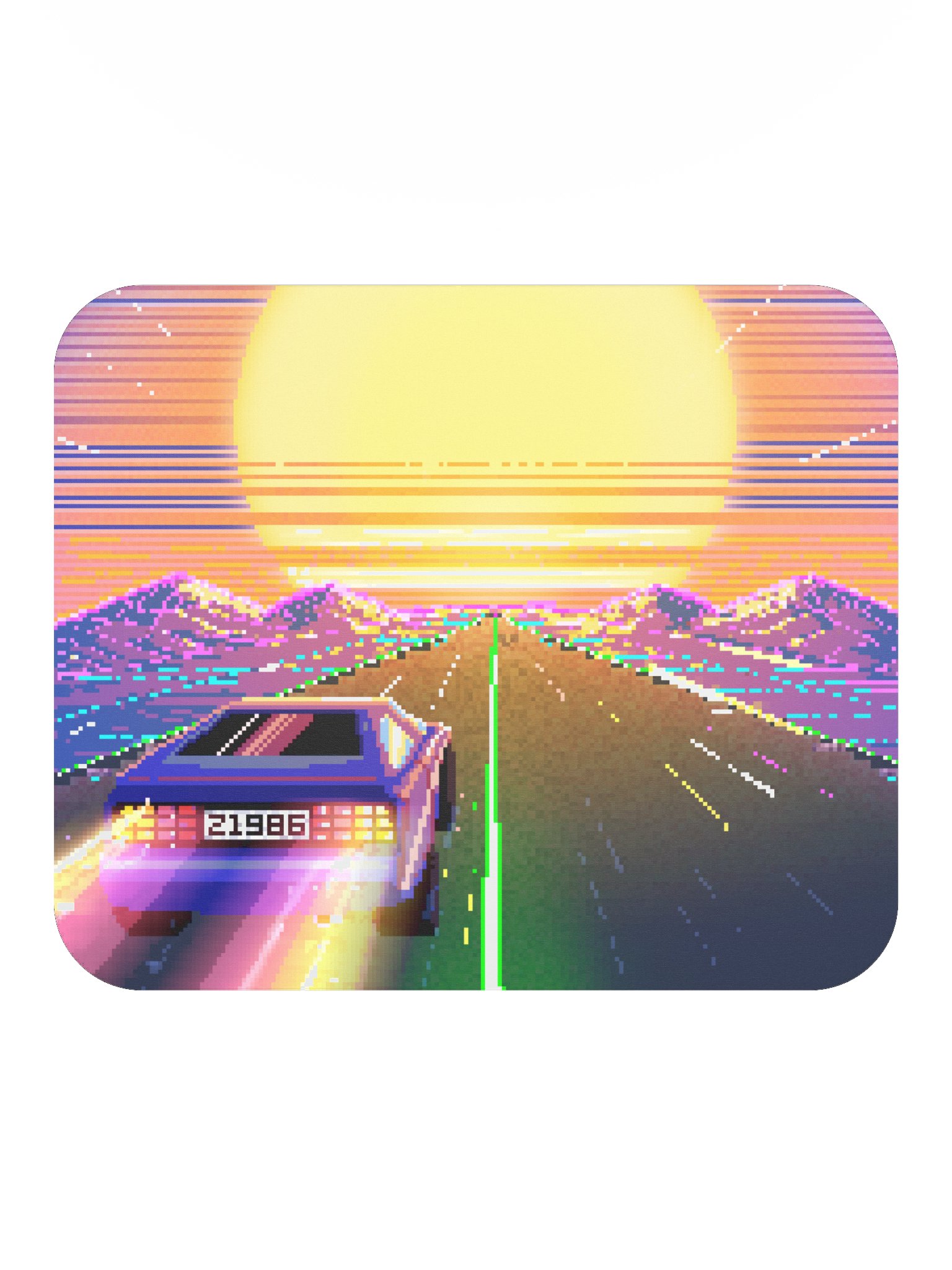 Synth City - Sunset - Mousepad product image (2)