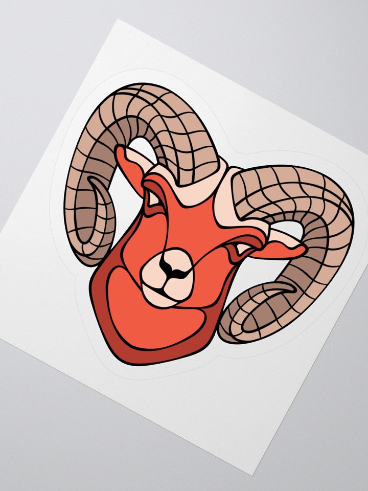 Bighorn Sheep - Small/Medium Kiss Cut Sticker product image (2)