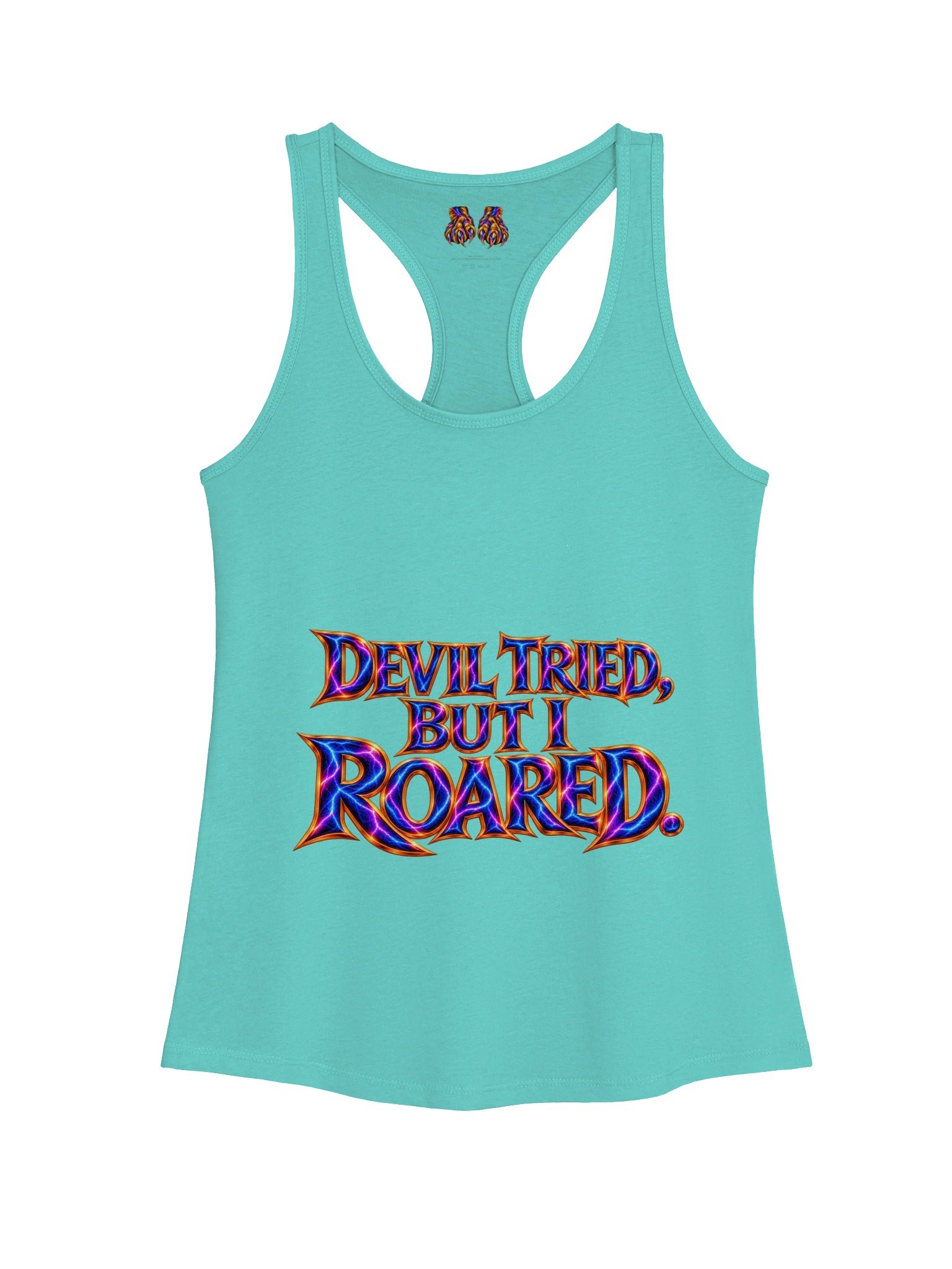 I Roared Racerback Tank Top product image (1)