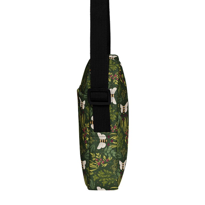 Bees and Foliage All-Over Crossbody Bag product image (2)
