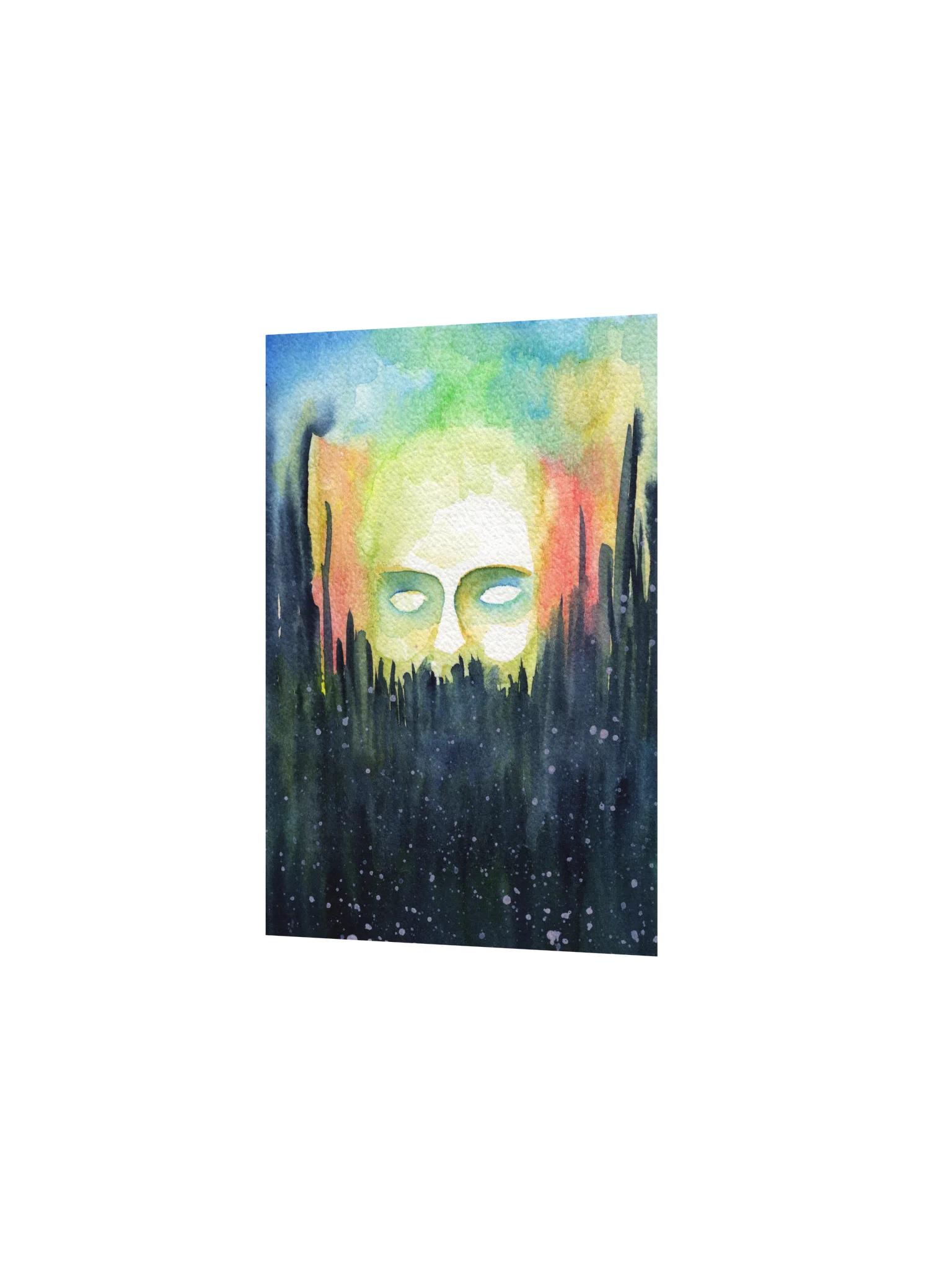 Forest Ghost - Dark Surrealism Pine Forest Wall Art product image (4)