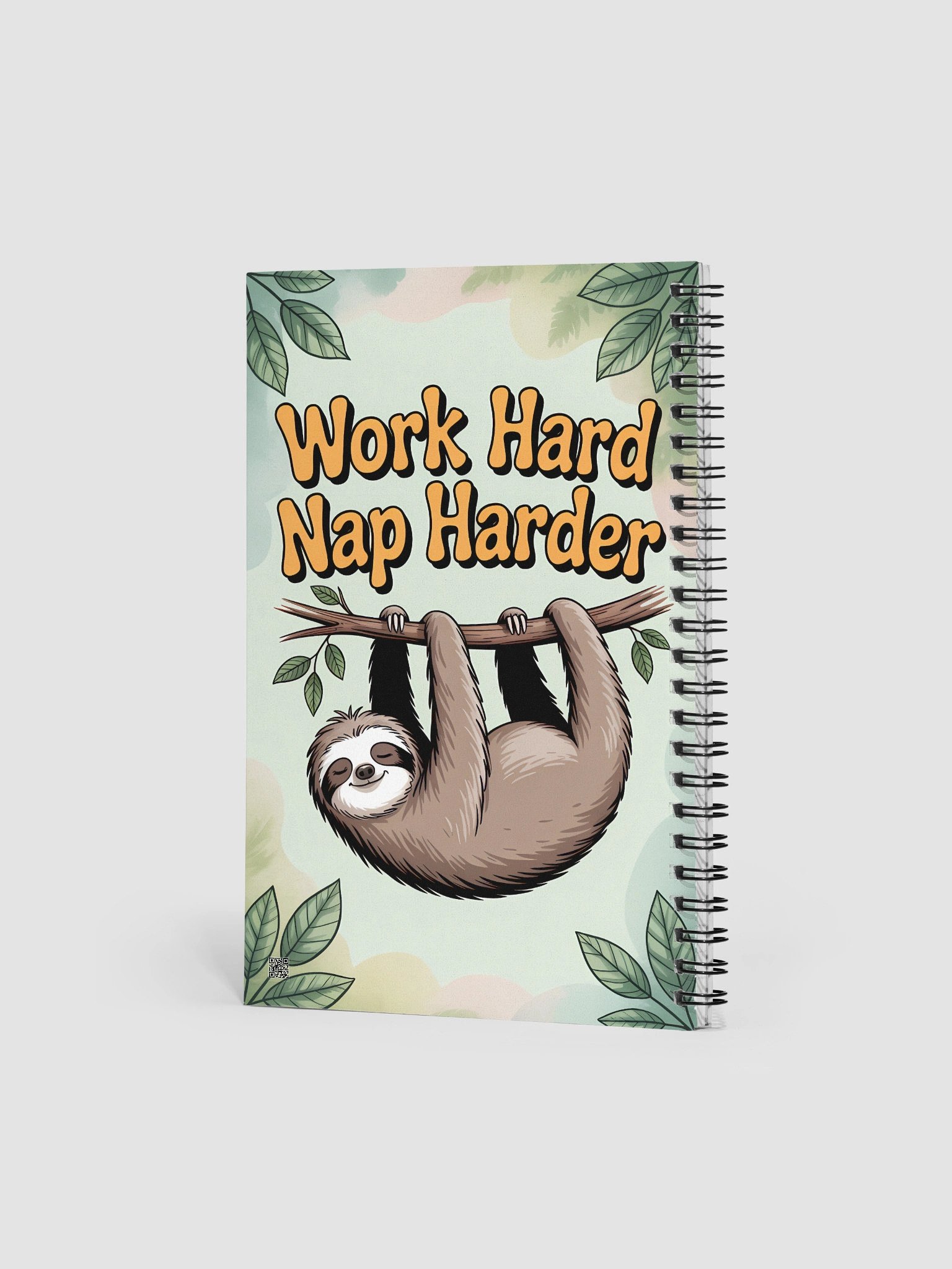 Work Hard Nap Harder Non-Sacral Notebook product image (2)
