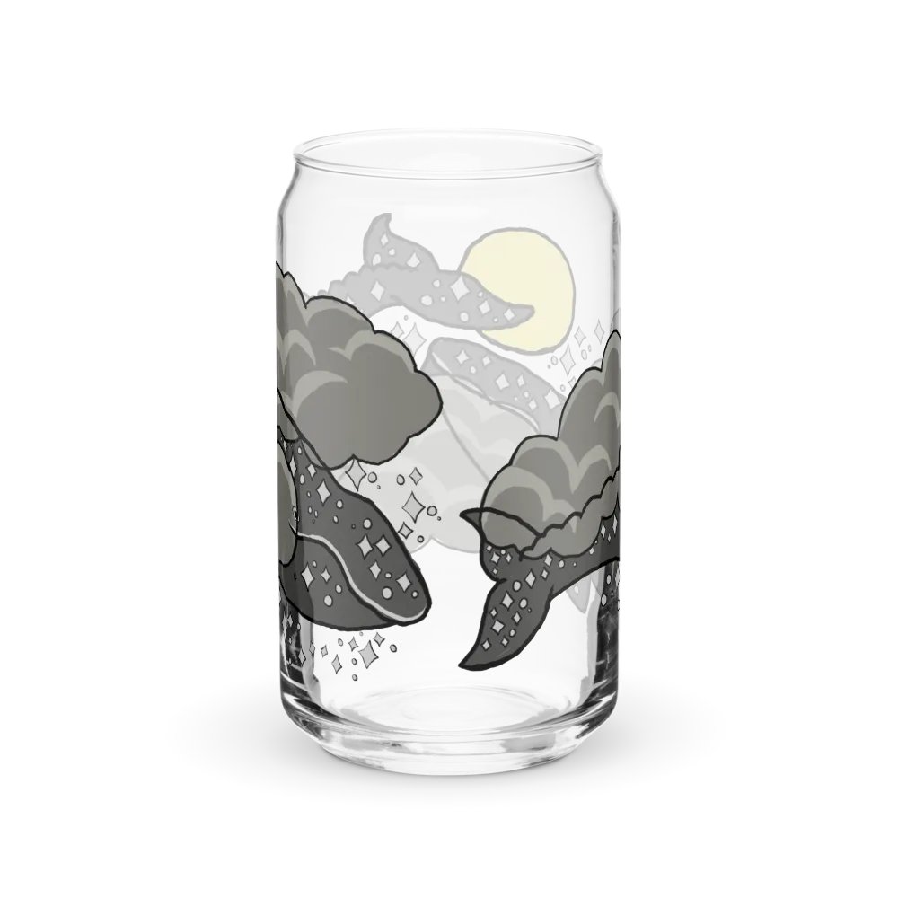 starry gray whale night sky can-shaped glass product image (8)