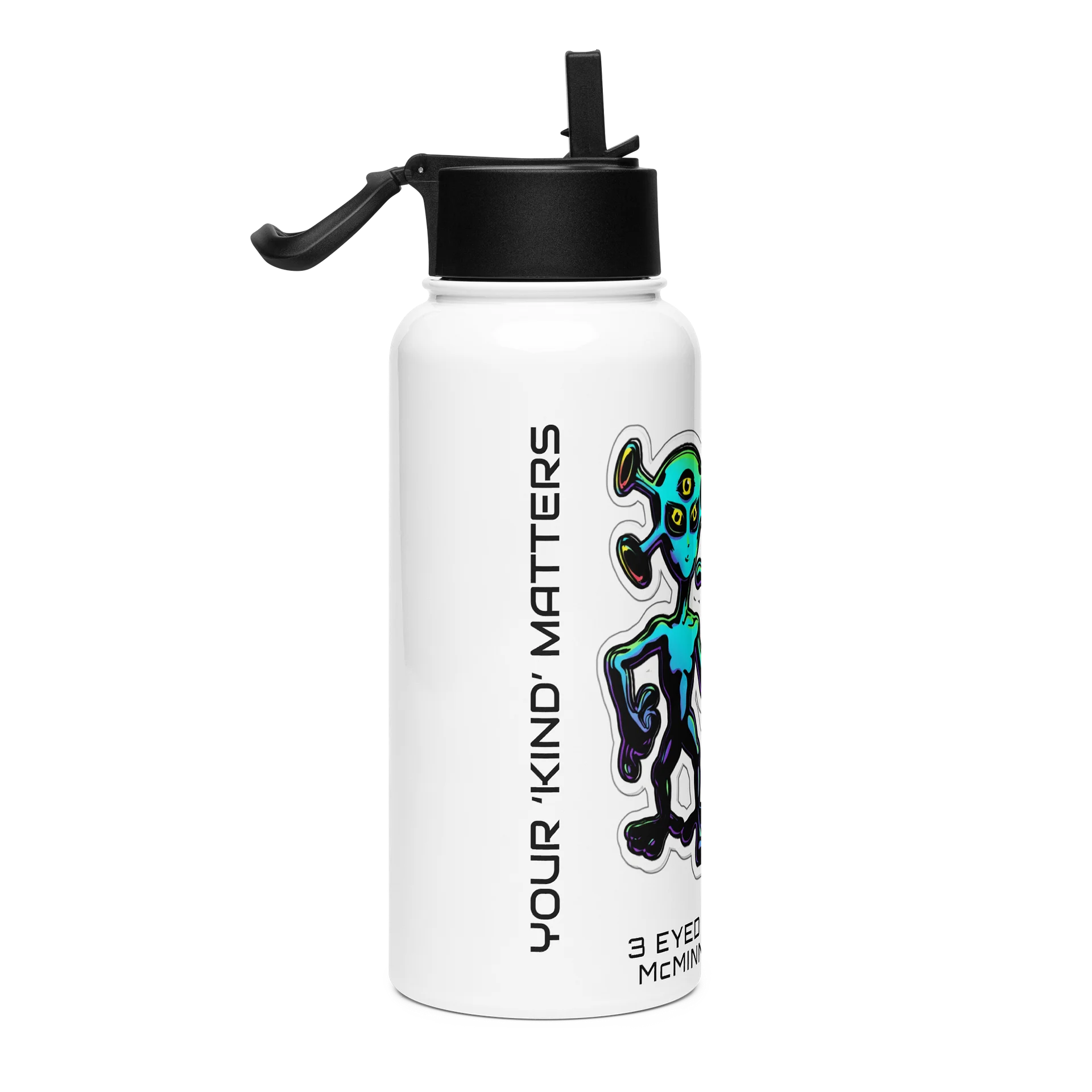 Hang Loose and Be KIND - 32oz Stainless Water Bottle product image (2)