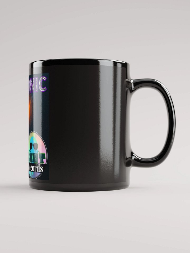Black Harmonic Album Cover Mug - Show Your Support - Drinkware product image (1)