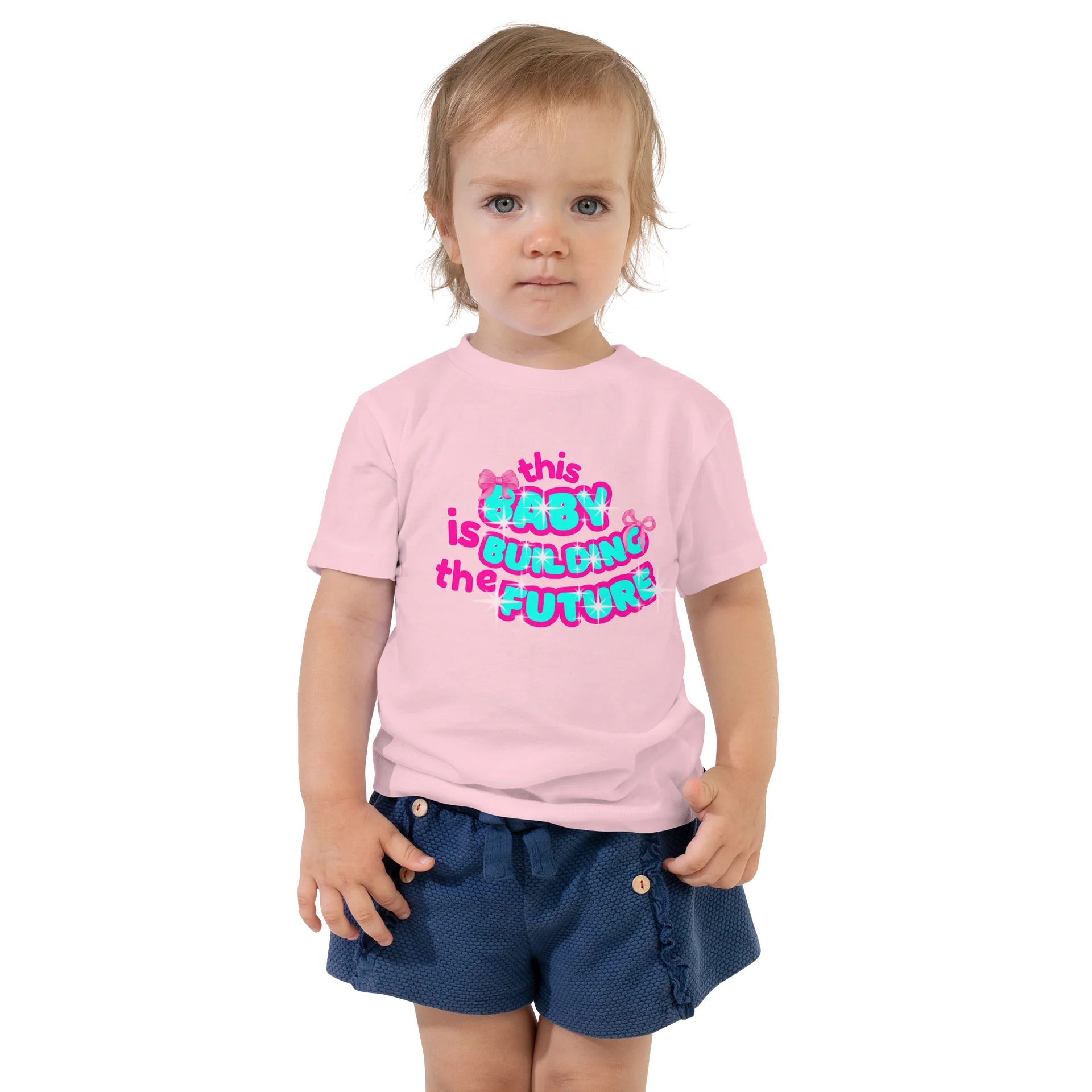 This Baby is Building the Future🩷Super Soft🪽T-shirt🩷 product image (2)