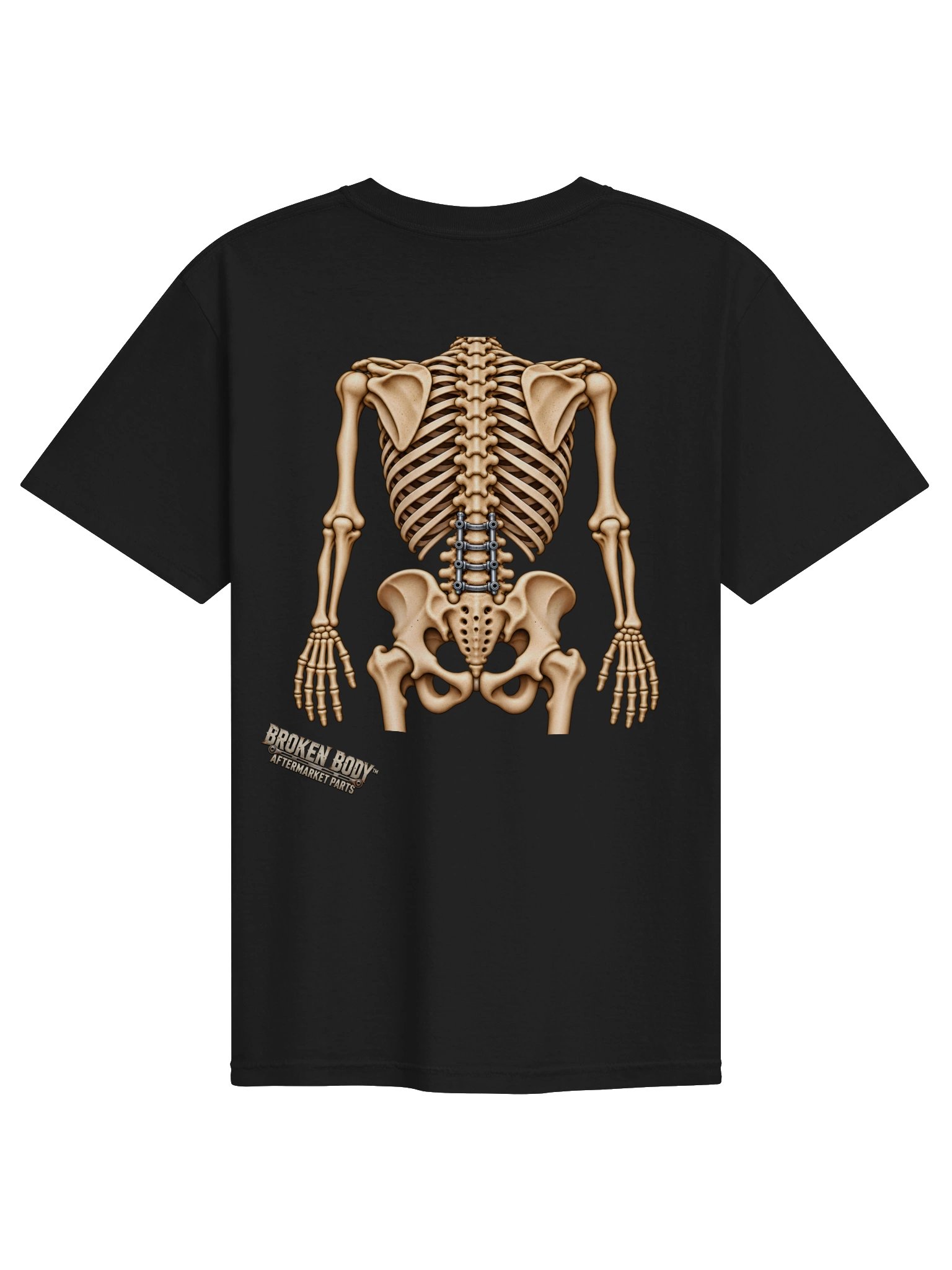 Lumbar Fusion Aftermarket Parts Front & Back Shirt - REBUILD SHOP product image (4)