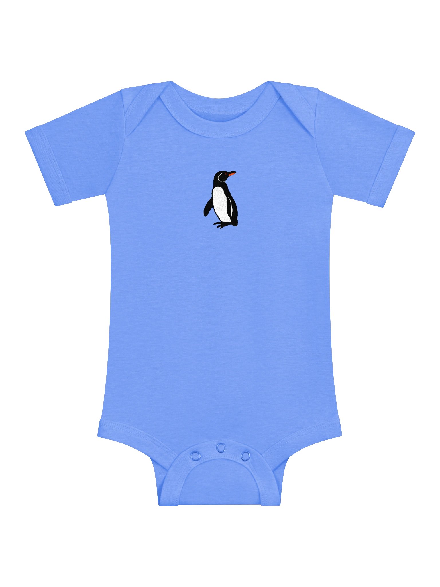 Embroidered Penguin Baby Bodysuit product image (3)