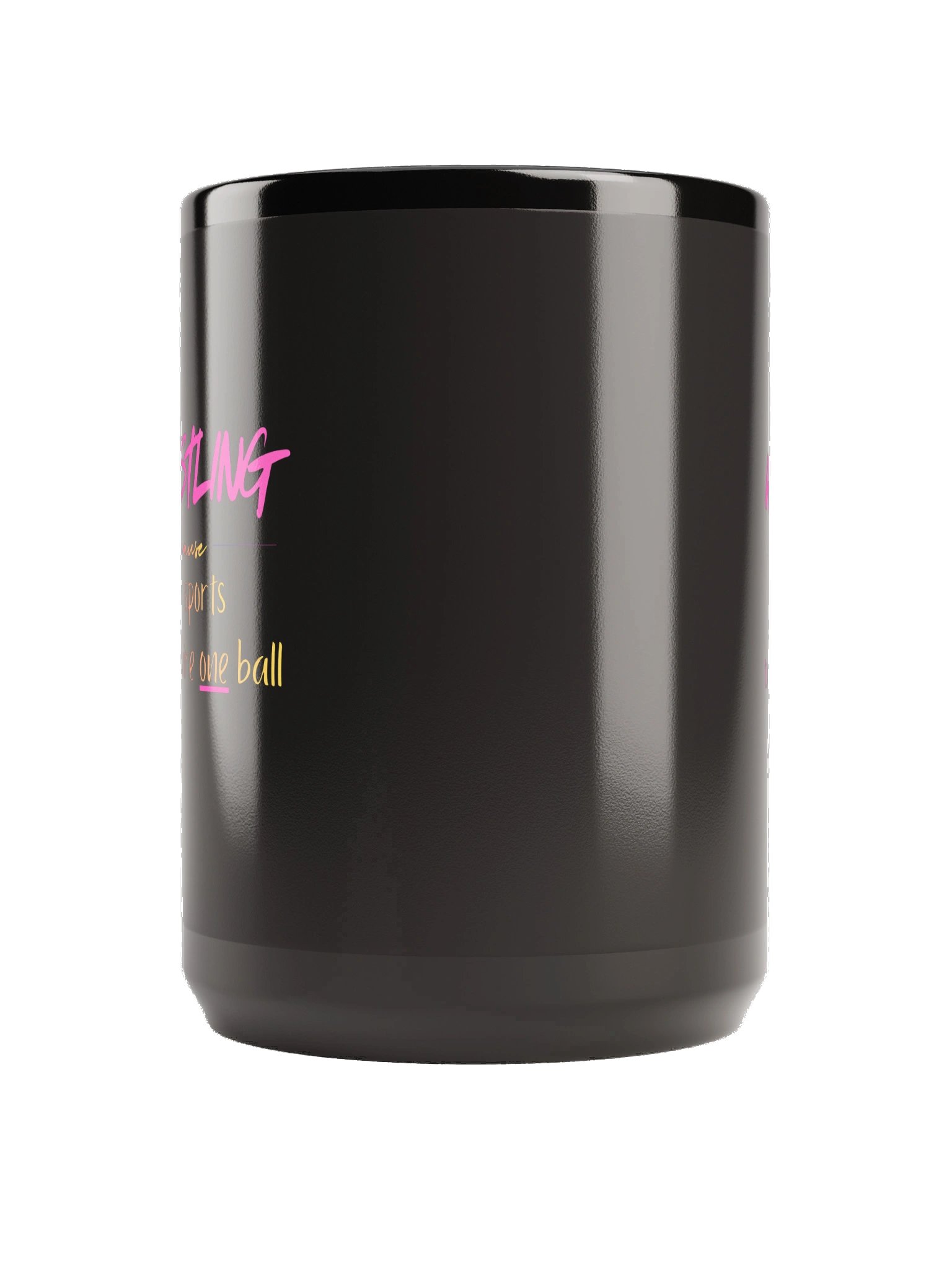 Wrestling Because Other Sports Only Require One Ball Mug product image (2)