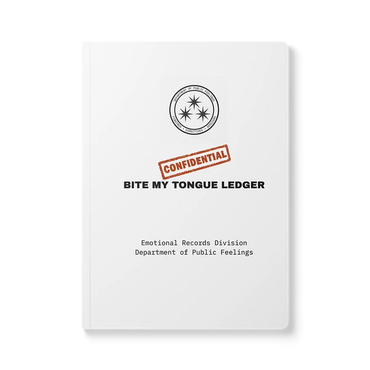 Bite My Tongue Ledger product image (1)