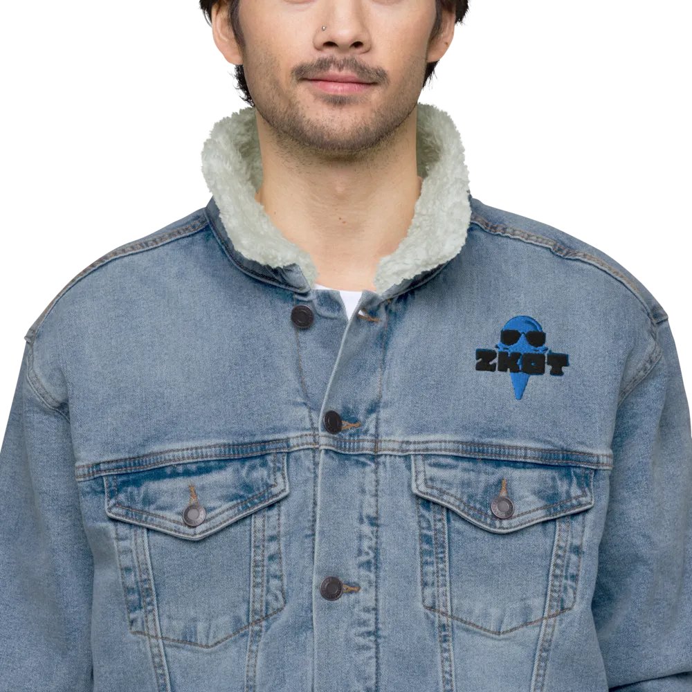 ZKOT Denim Sherpa Jacket - Show your Support with Style - Menswear, Womenswear product image (6)