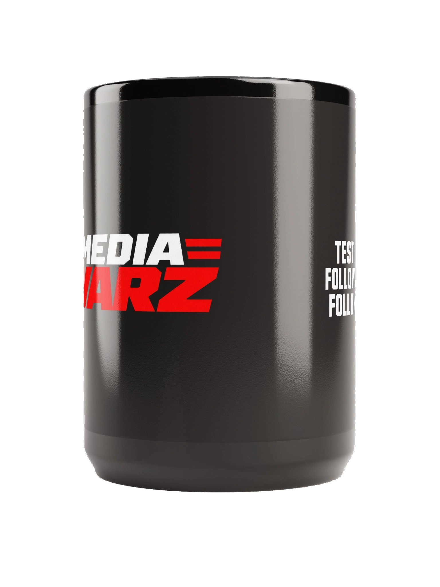 Media Warz — 15 oz Black Coffee Mug product image (2)