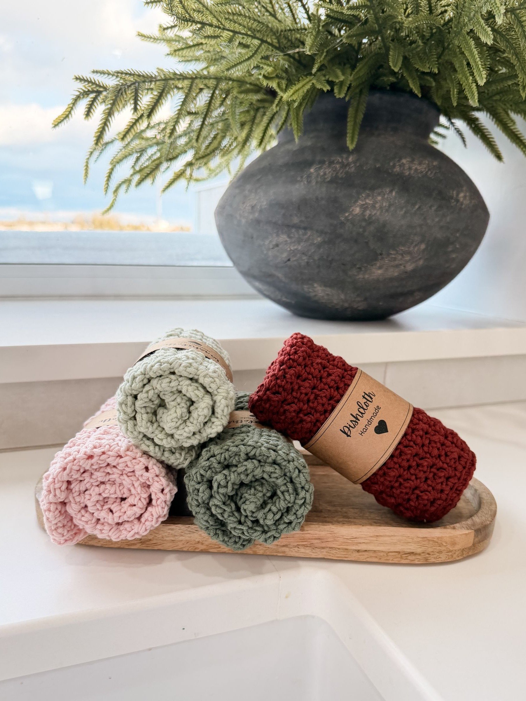 Winterberry Dishcloth Crochet Pattern product image (2)