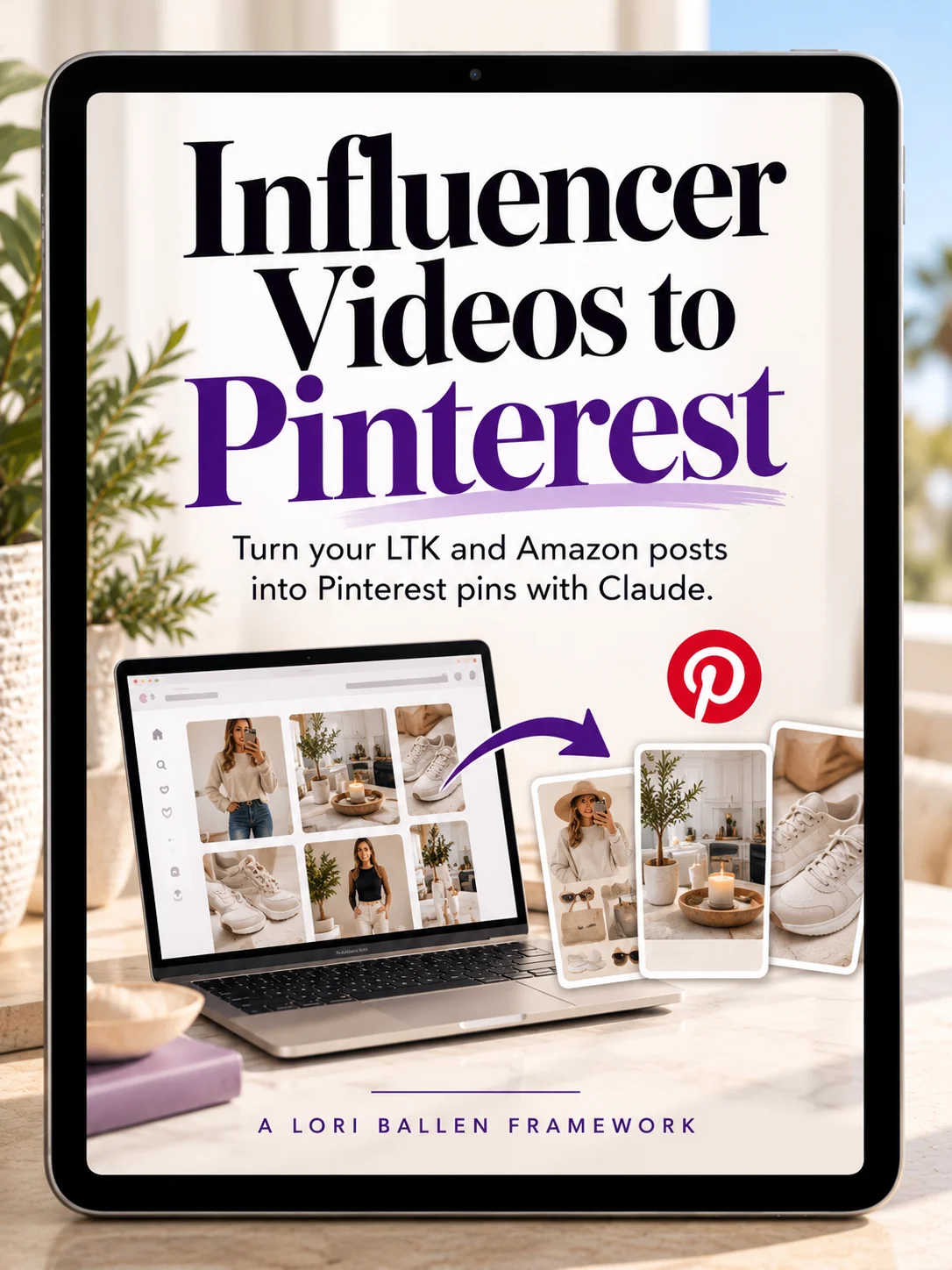 Influencer Videos to Pinterest: Turn Your LTK and Amazon Posts Into Pins With Claude product image (1)