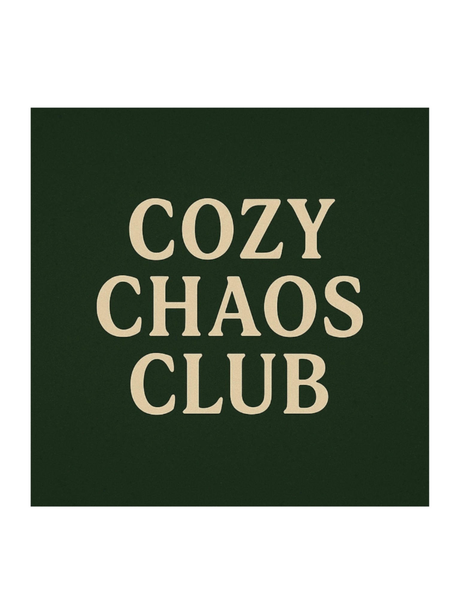 Cozy Chaos Club Kiss Cut Stickers product image (4)
