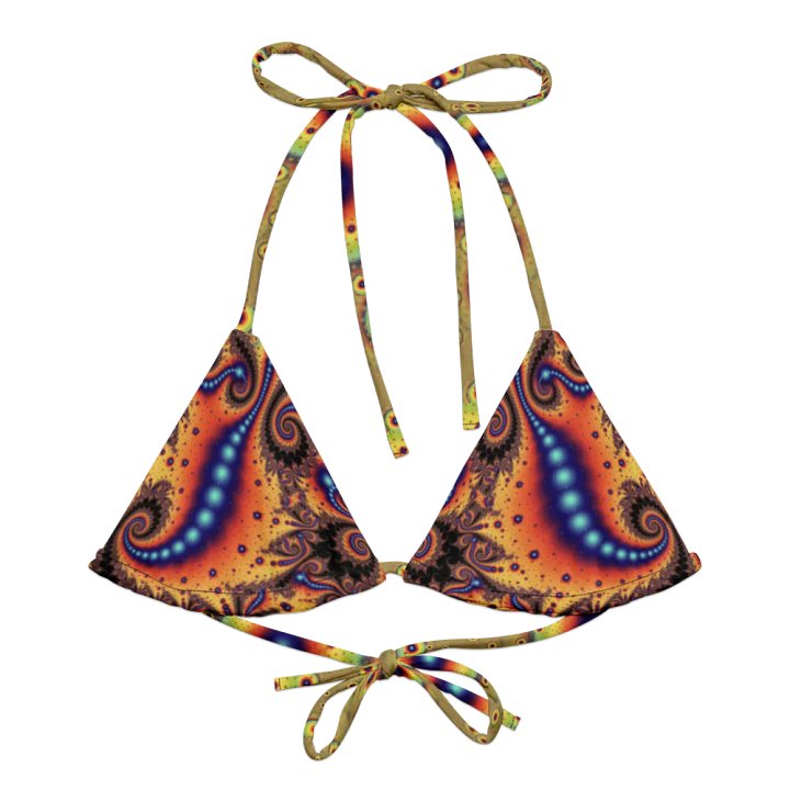 Fractal Bikini Top - Broken Necklaces product image (2)